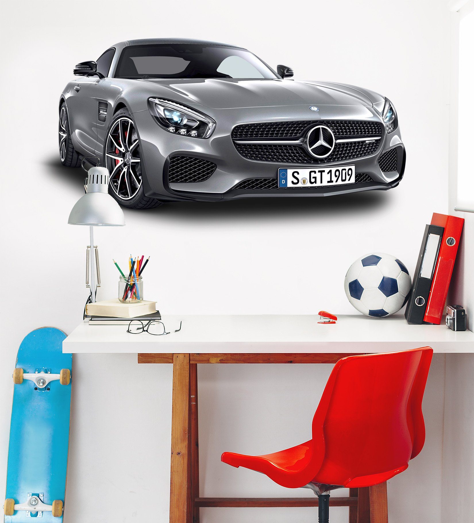 3D Mercedes Black 0276 Vehicles Wallpaper AJ Wallpaper 