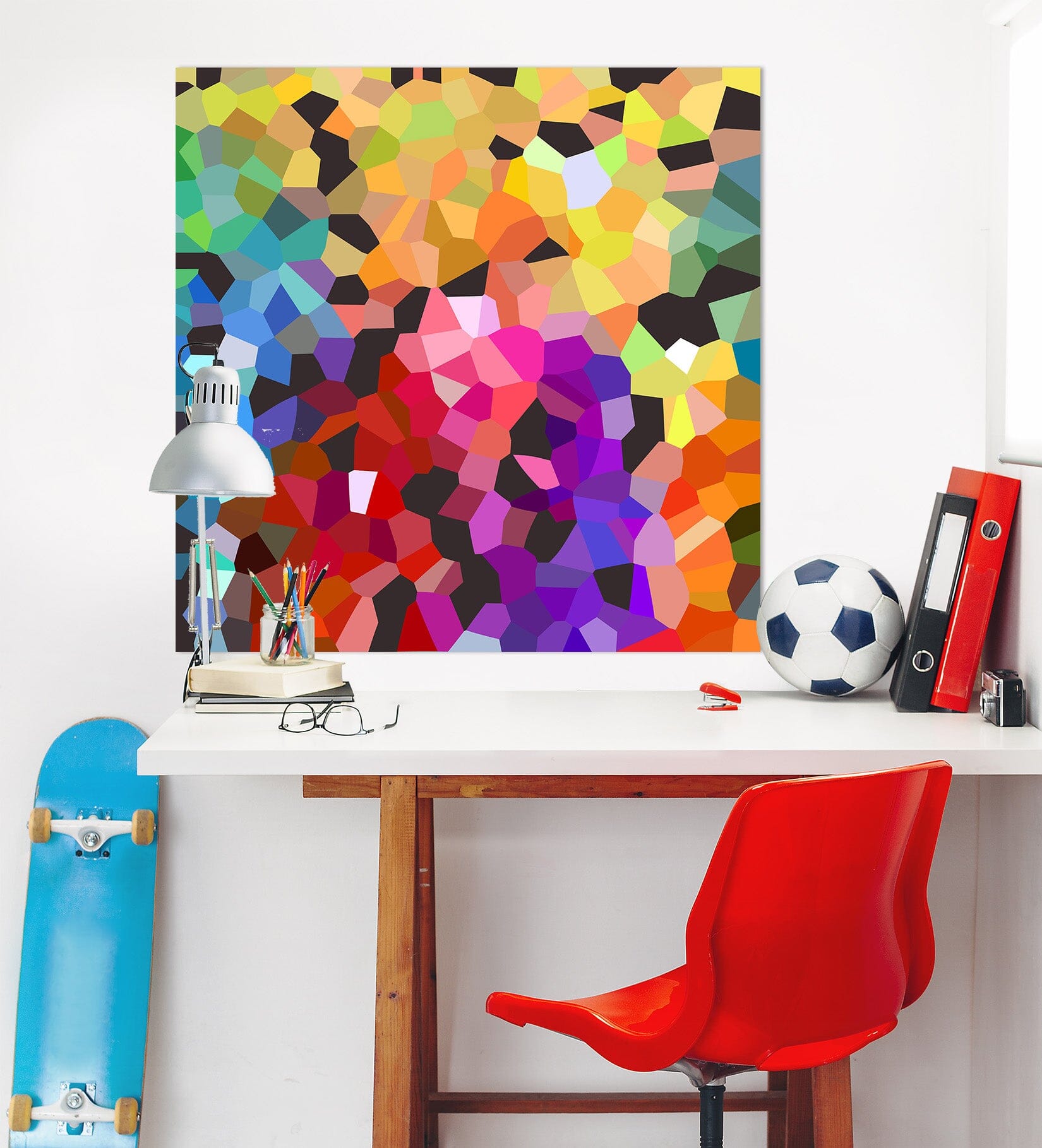 3D Colorful Light 003 Shandra Smith Wall Sticker Wallpaper AJ Wallpaper 2 