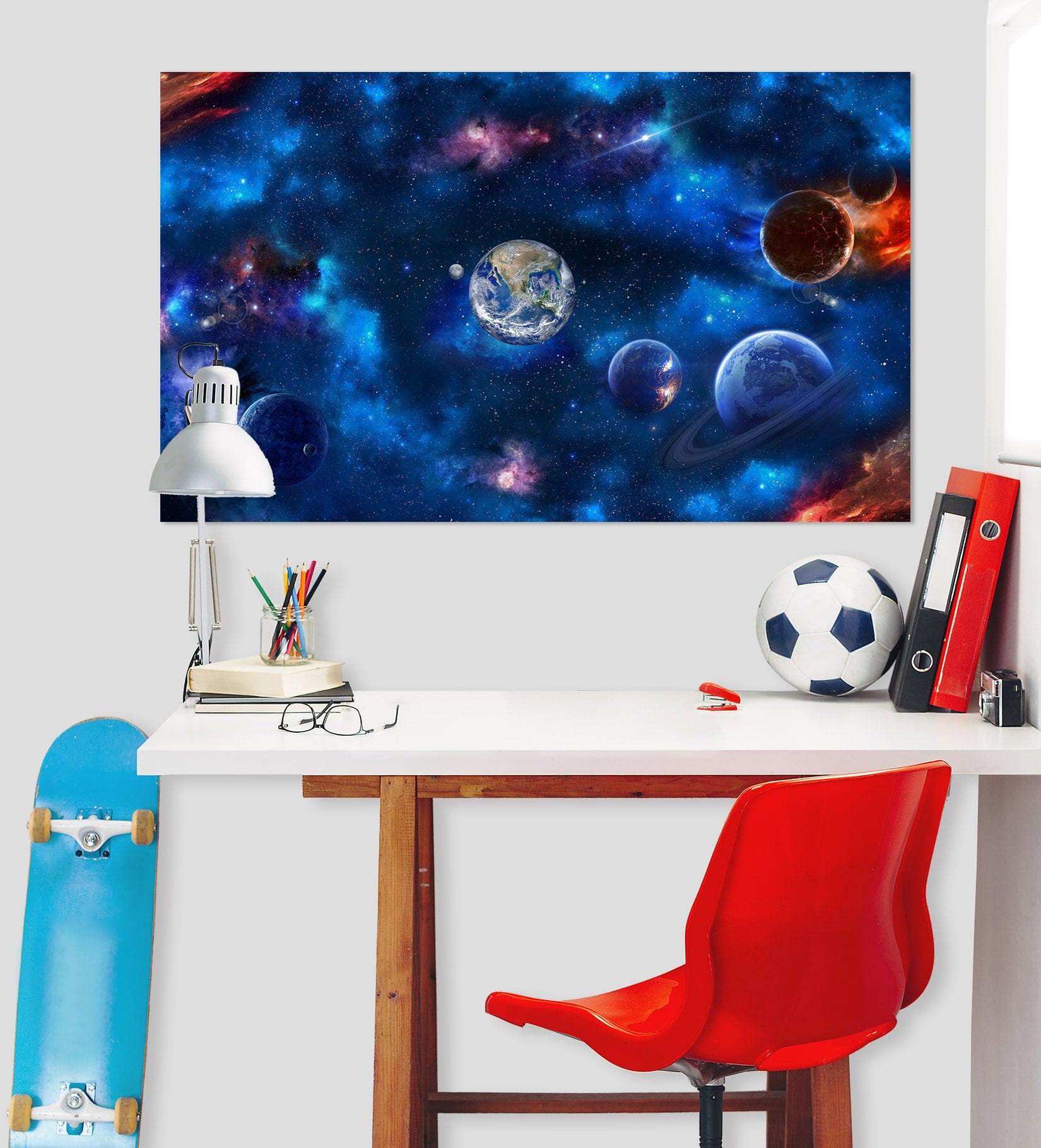 3D Planet Universe 1099 Wall Sticker Wallpaper AJ Wallpaper 2 