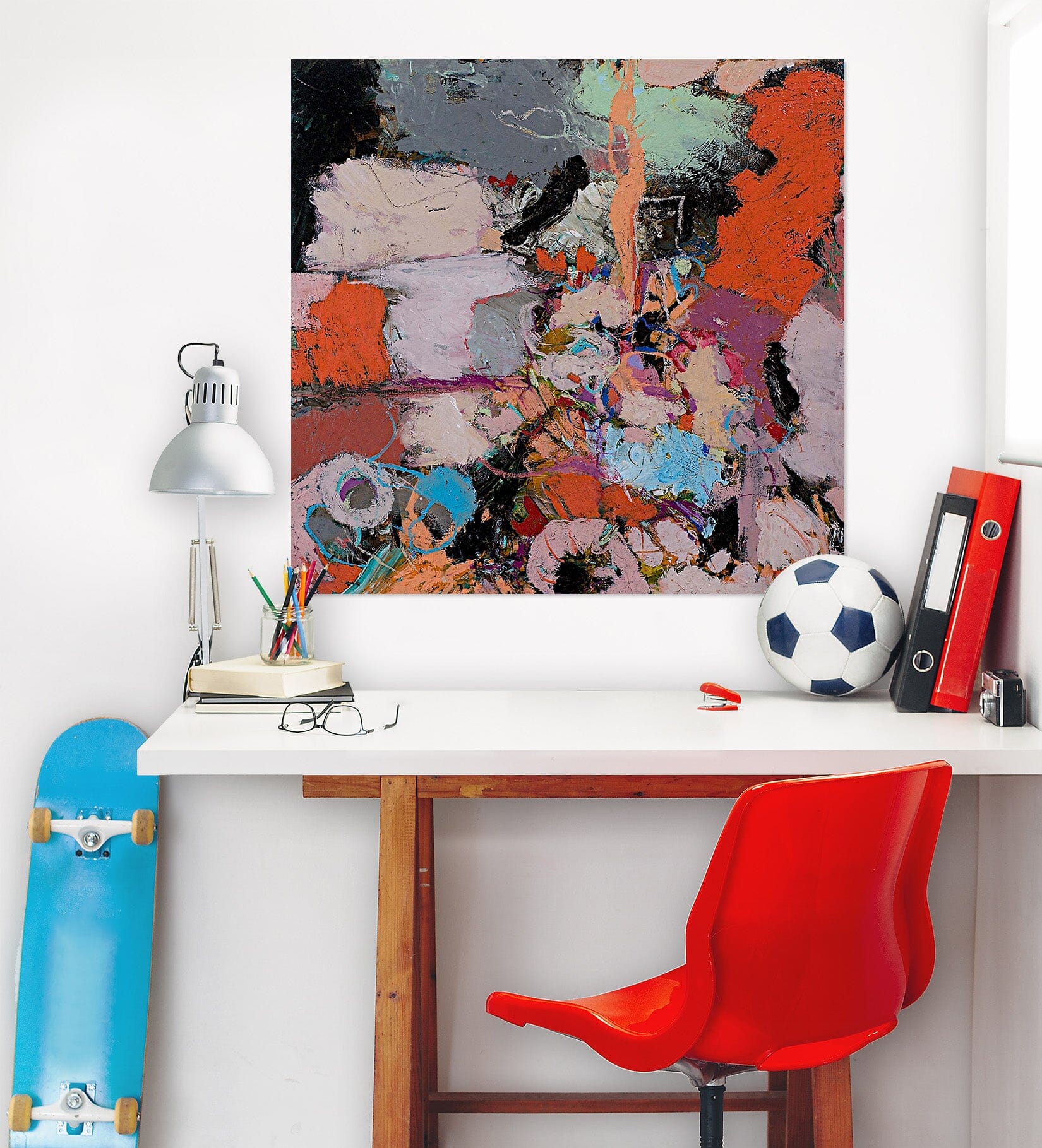 3D Color Graffiti 007 Allan P. Friedlander Wall Sticker Wallpaper AJ Wallpaper 2 