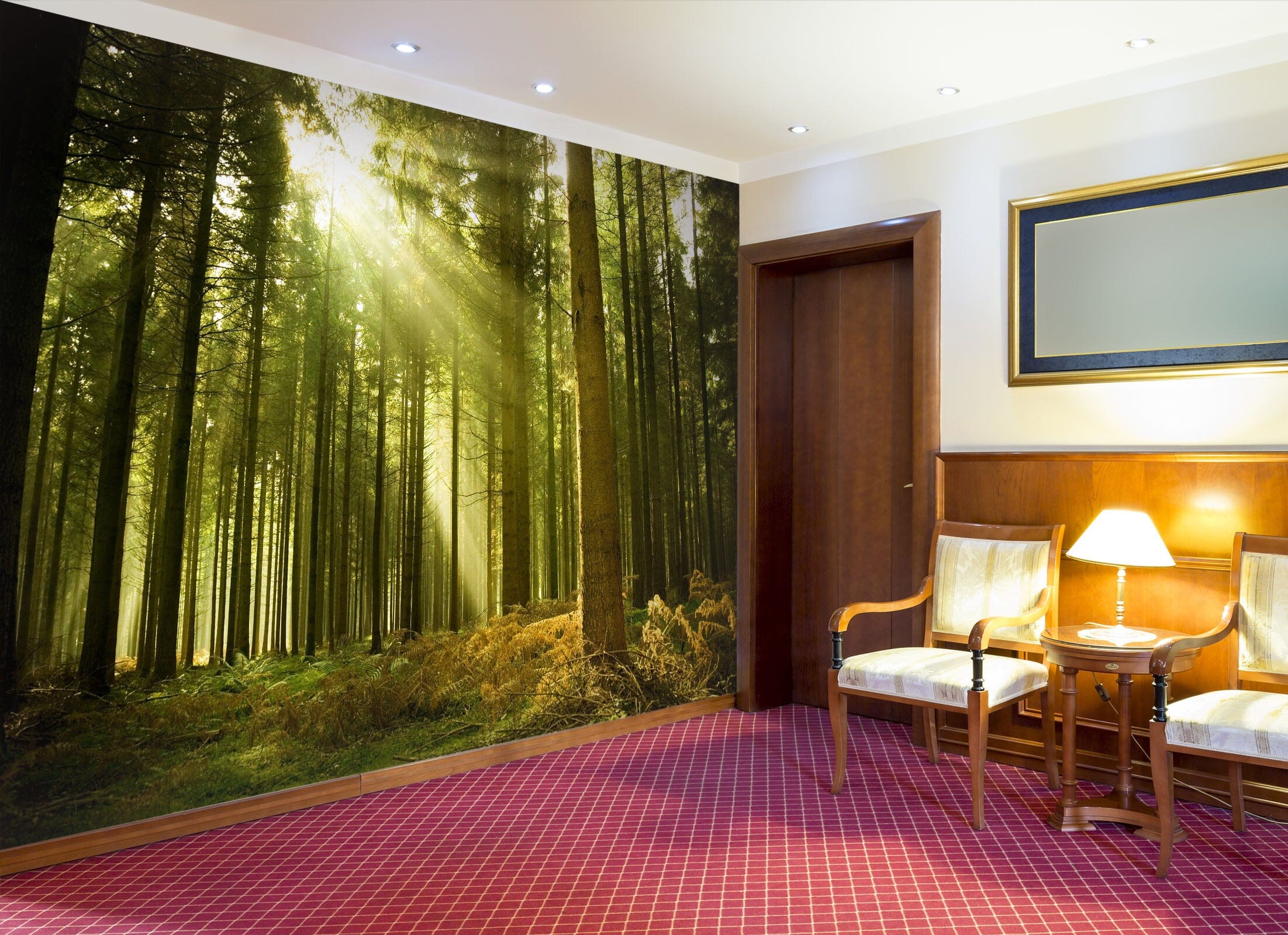 3D Woods Sunlight 187 Wall Murals Wallpaper AJ Wallpaper 2 