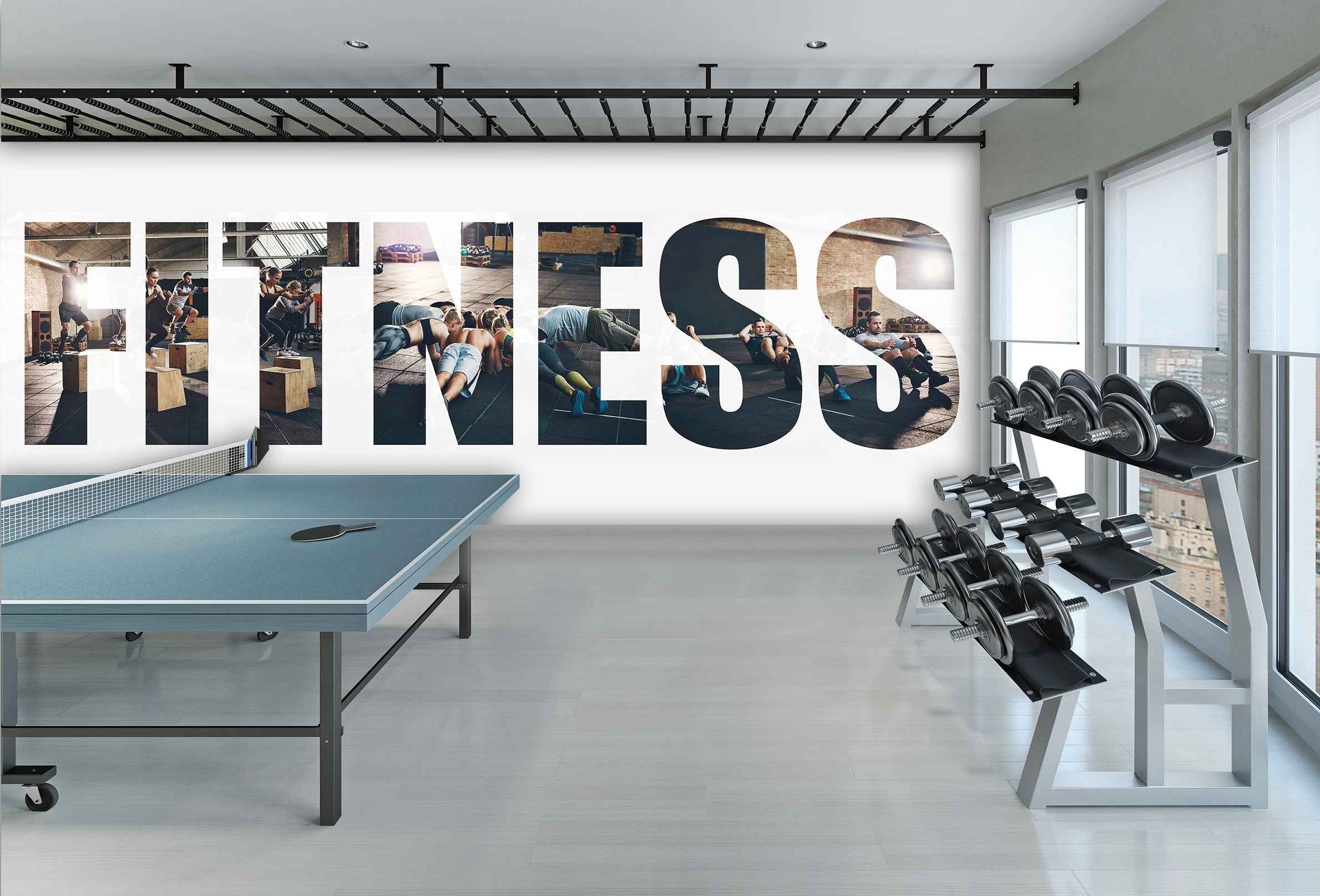 3D Sports Letter 105 Wall Murals Wallpaper AJ Wallpaper 2 