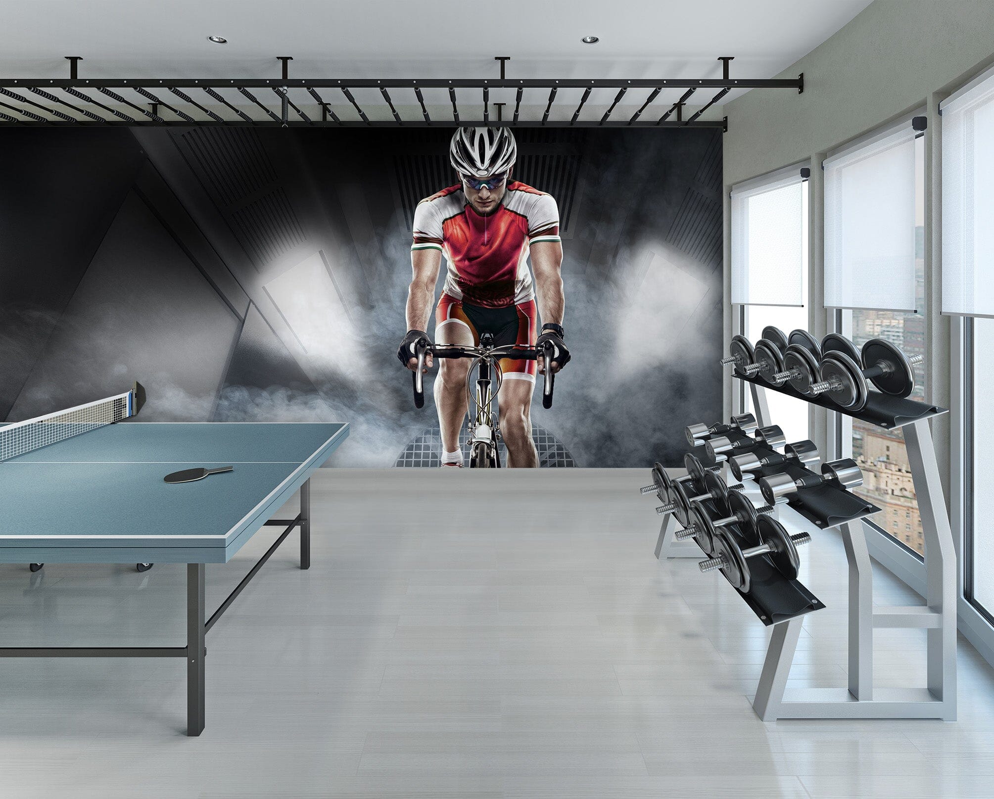 3D Cycling 269 Wall Murals Wallpaper AJ Wallpaper 2 