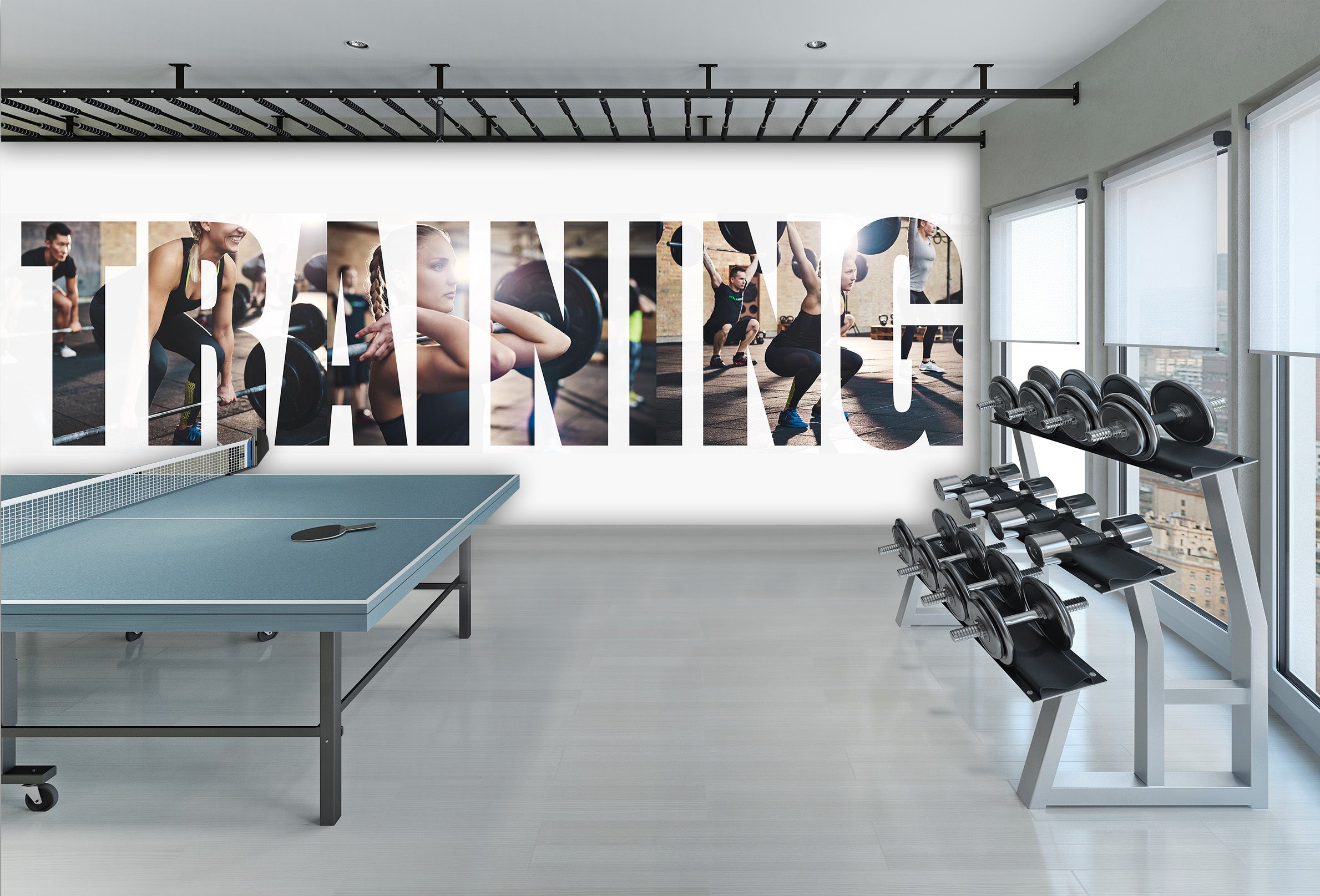 3D Sports Posture 102 Wall Murals Wallpaper AJ Wallpaper 2 