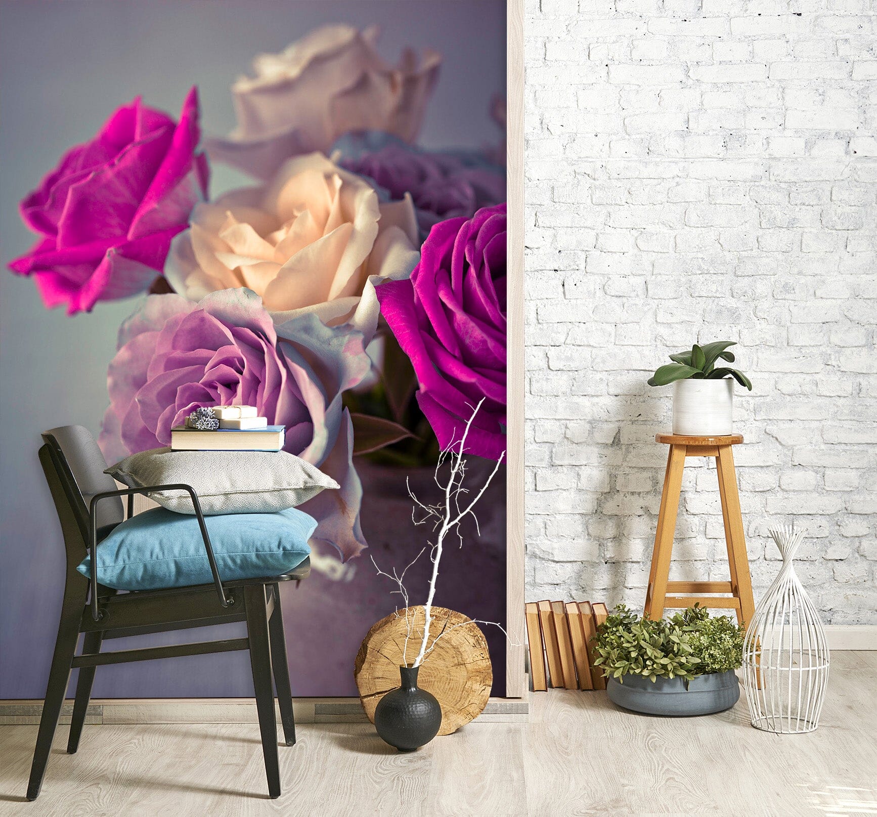 3D Rose Blossom 1441 Assaf Frank Wall Mural Wall Murals Wallpaper AJ Wallpaper 2 