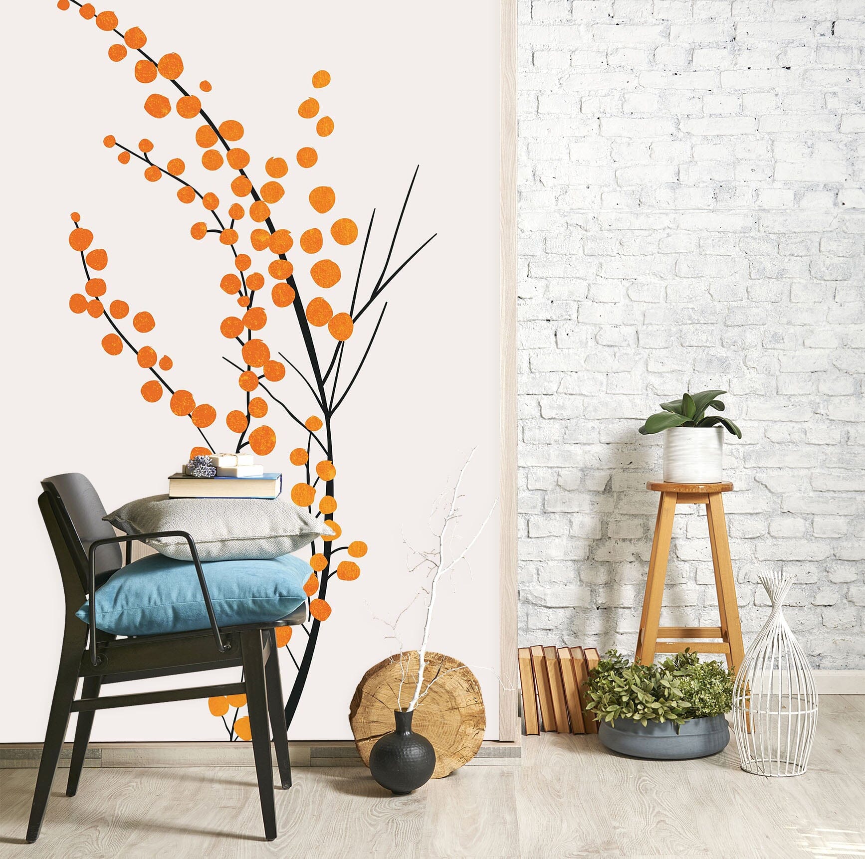 3D Golden Fruit 1538 Boris Draschoff Wall Mural Wall Murals Wallpaper AJ Wallpaper 2 