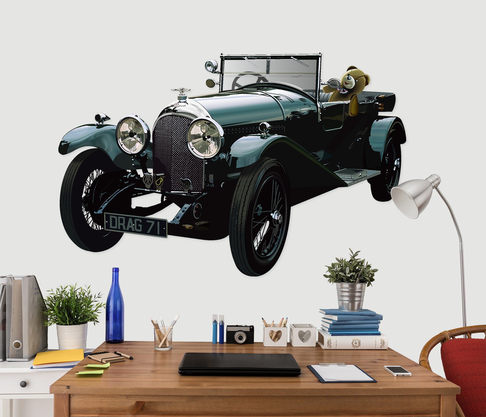3D Classic Cars 0013 Vehicles Wallpaper AJ Wallpaper 
