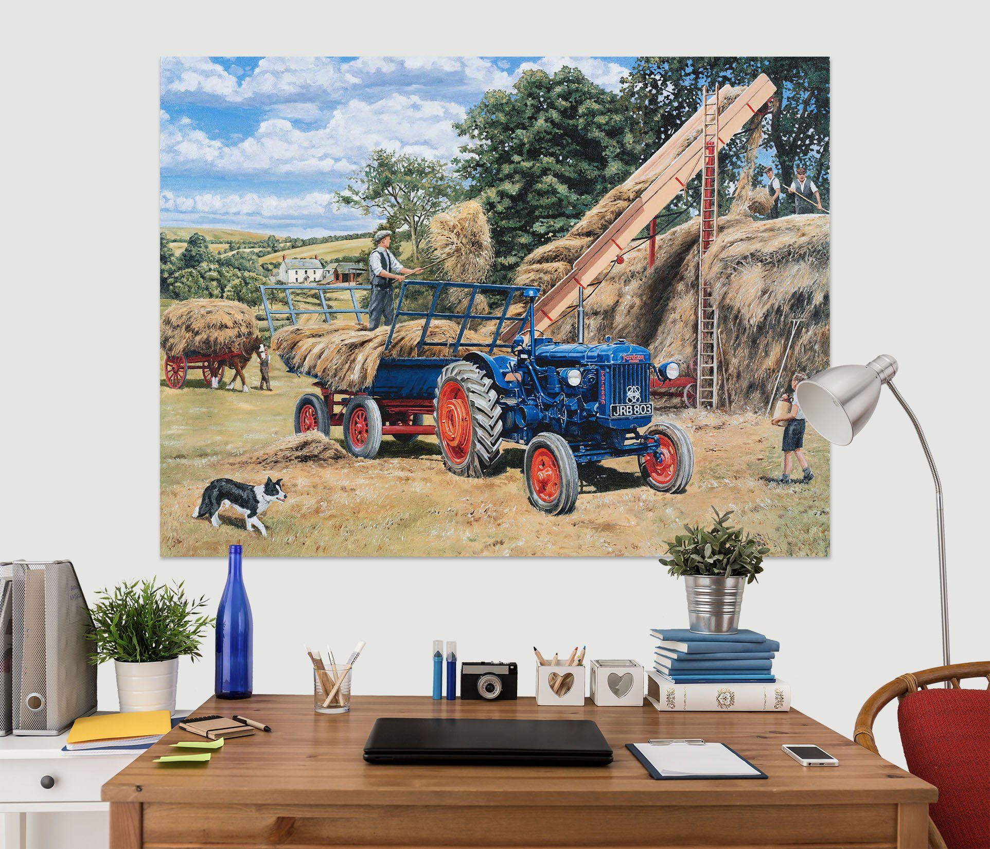 3D Building A Hayrick 020 Trevor Mitchell Wall Sticker Wallpaper AJ Wallpaper 2 