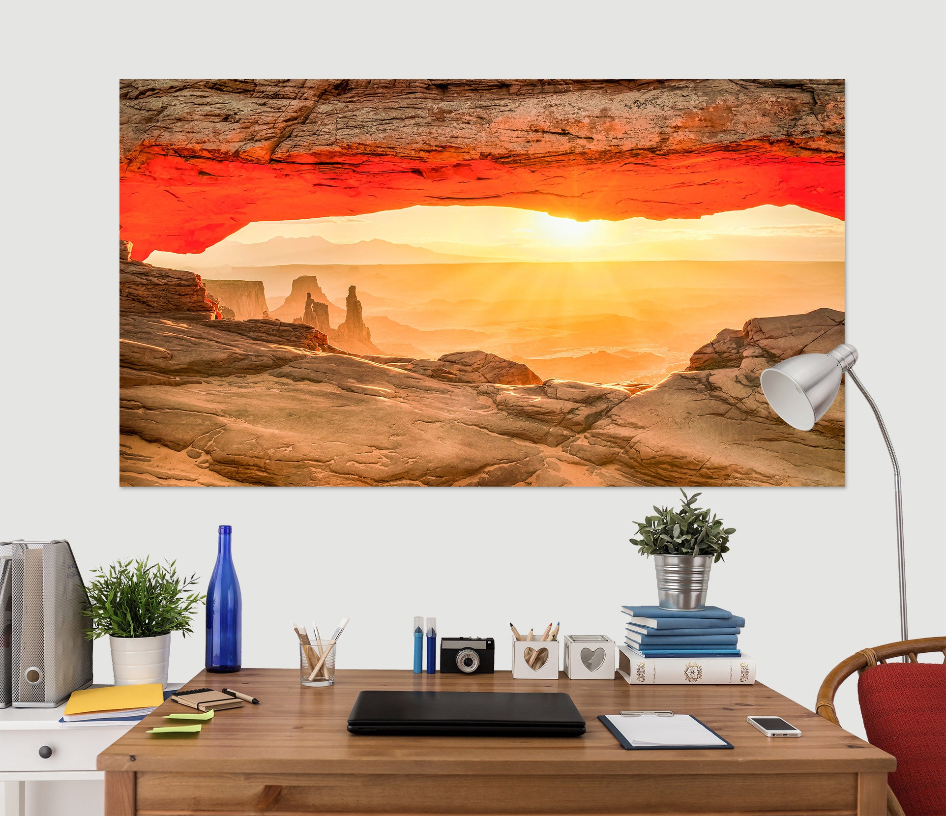 3D Sunshine Mountain 4026 Beth Sheridan Wall Sticker