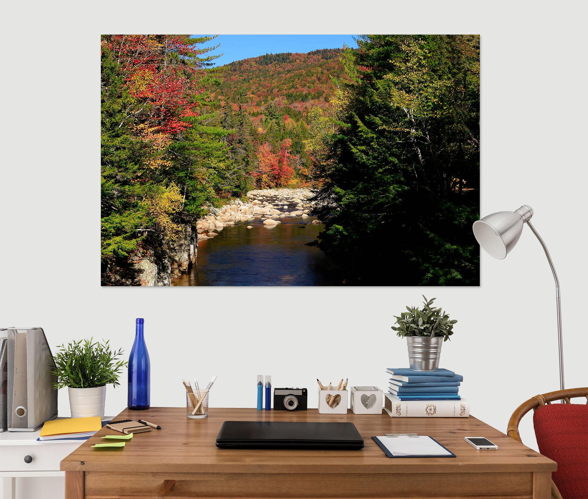 3D River Trees 61199 Kathy Barefield Wall Sticker