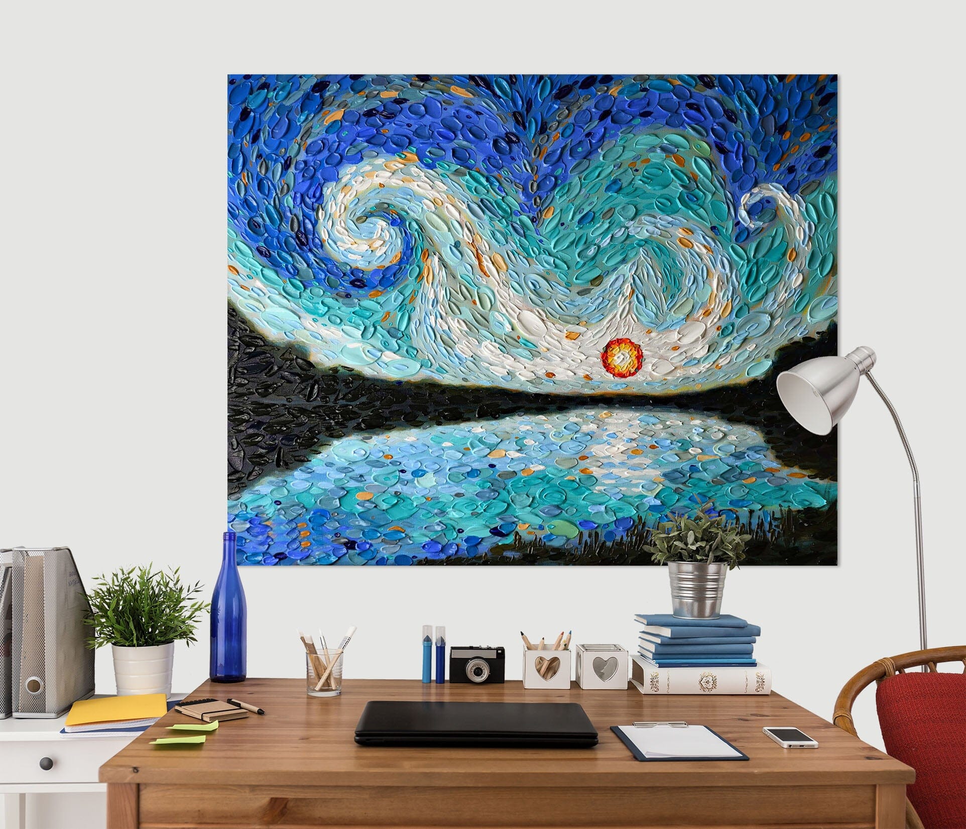 3D Painting Vortex 001 Dena Tollefson Wall Sticker Wallpaper AJ Wallpaper 2 