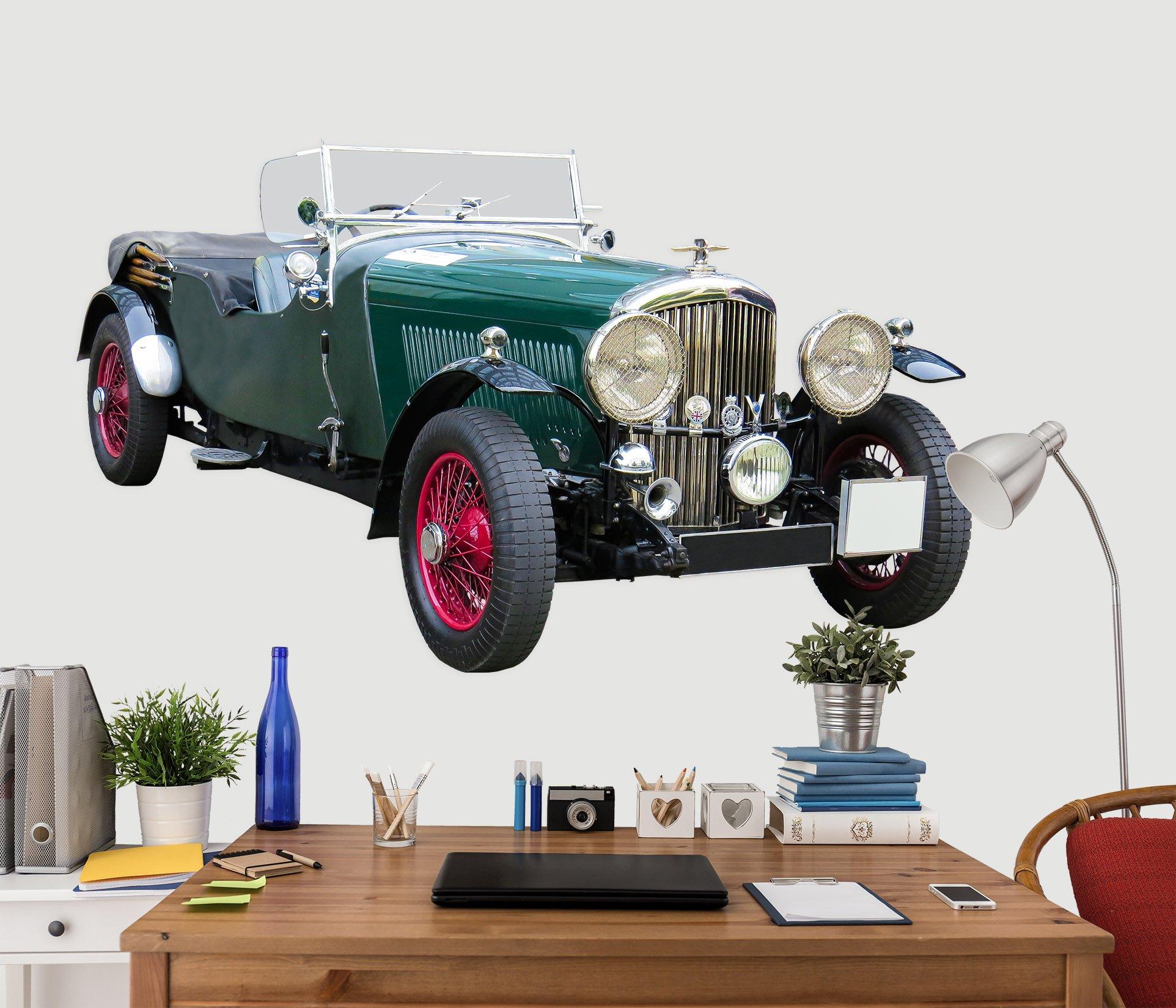 3D Vehicle Green 0257 Vehicles Wallpaper AJ Wallpaper 