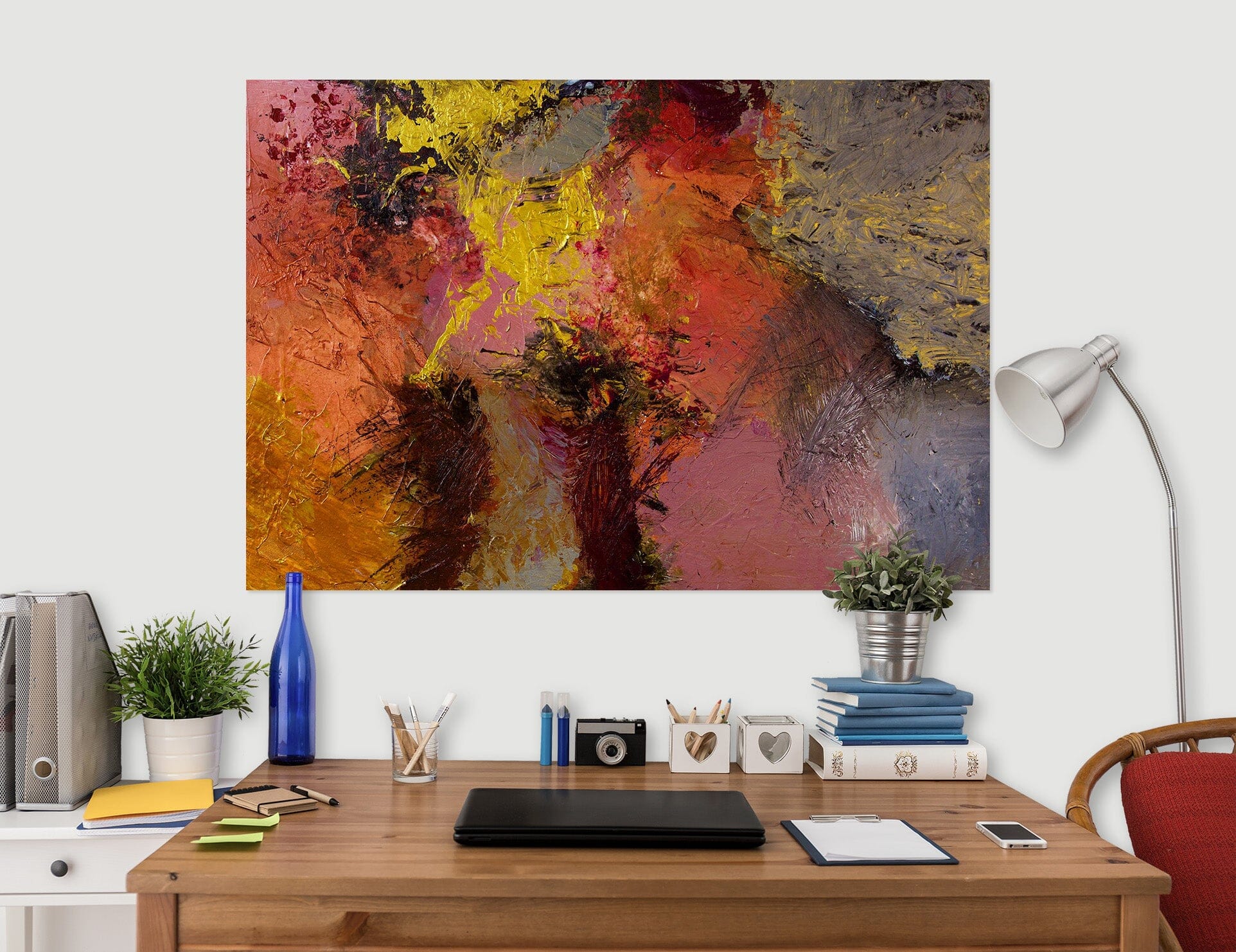 3D Yellow Graffiti 017 Allan P. Friedlander Wall Sticker Wallpaper AJ Wallpaper 2 