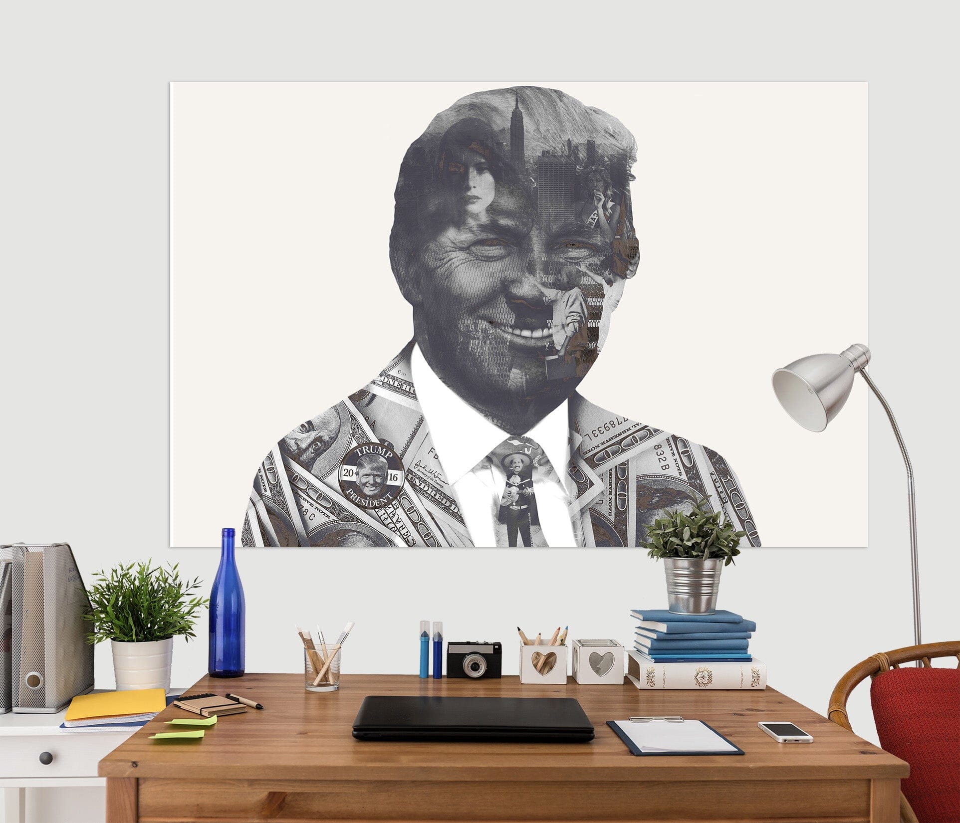 3D Honey Smile 011 Marco Cavazzana Wall Sticker Wallpaper AJ Wallpaper 2 