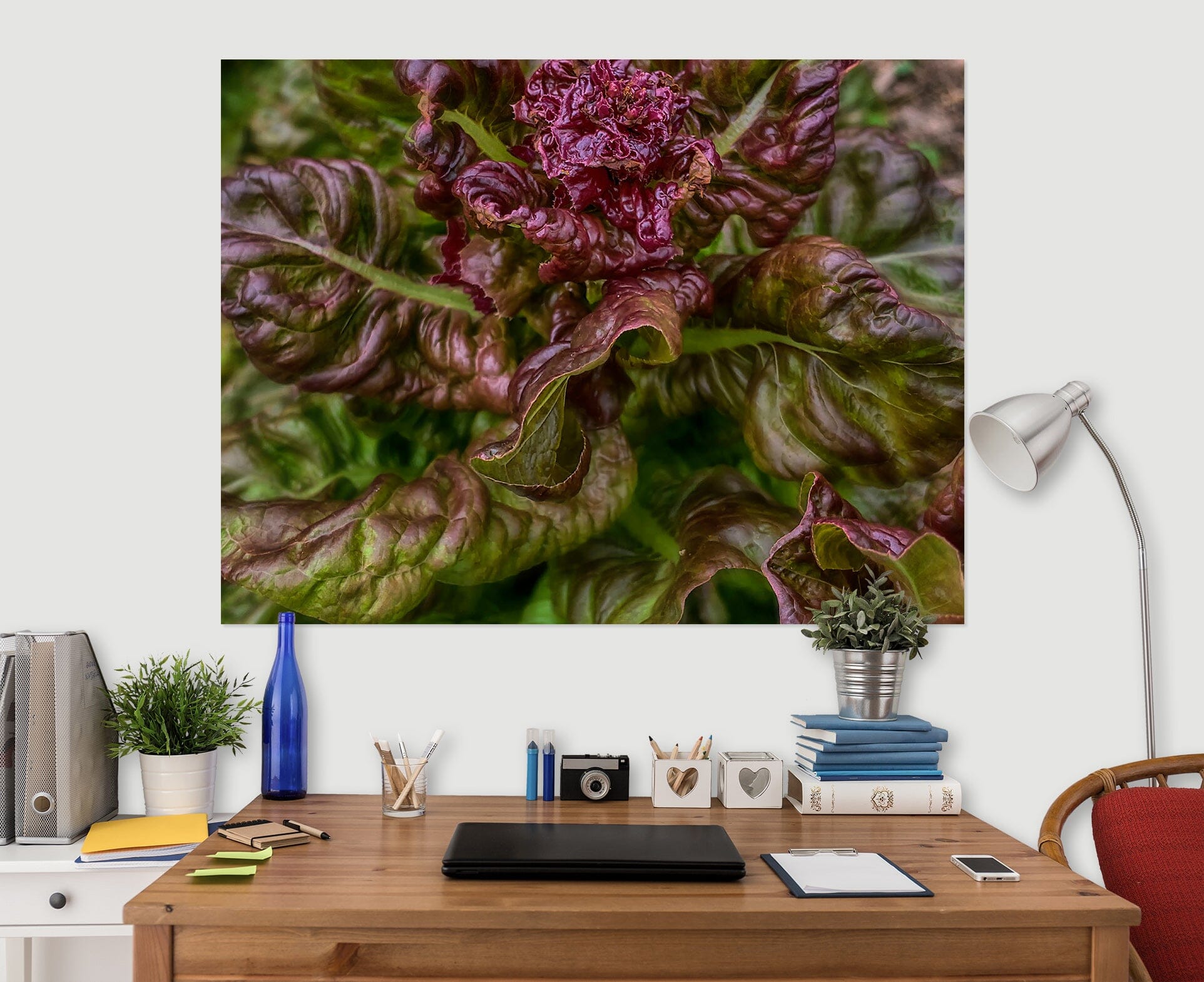 3D Purple Plant 112 Jerry LoFaro Wall Sticker Wallpaper AJ Wallpaper 2 