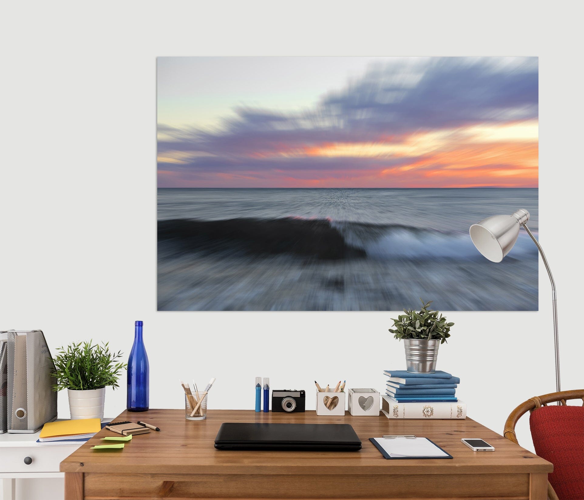 3D Moving Wave 101 Marco Carmassi Wall Sticker Wallpaper AJ Wallpaper 2 