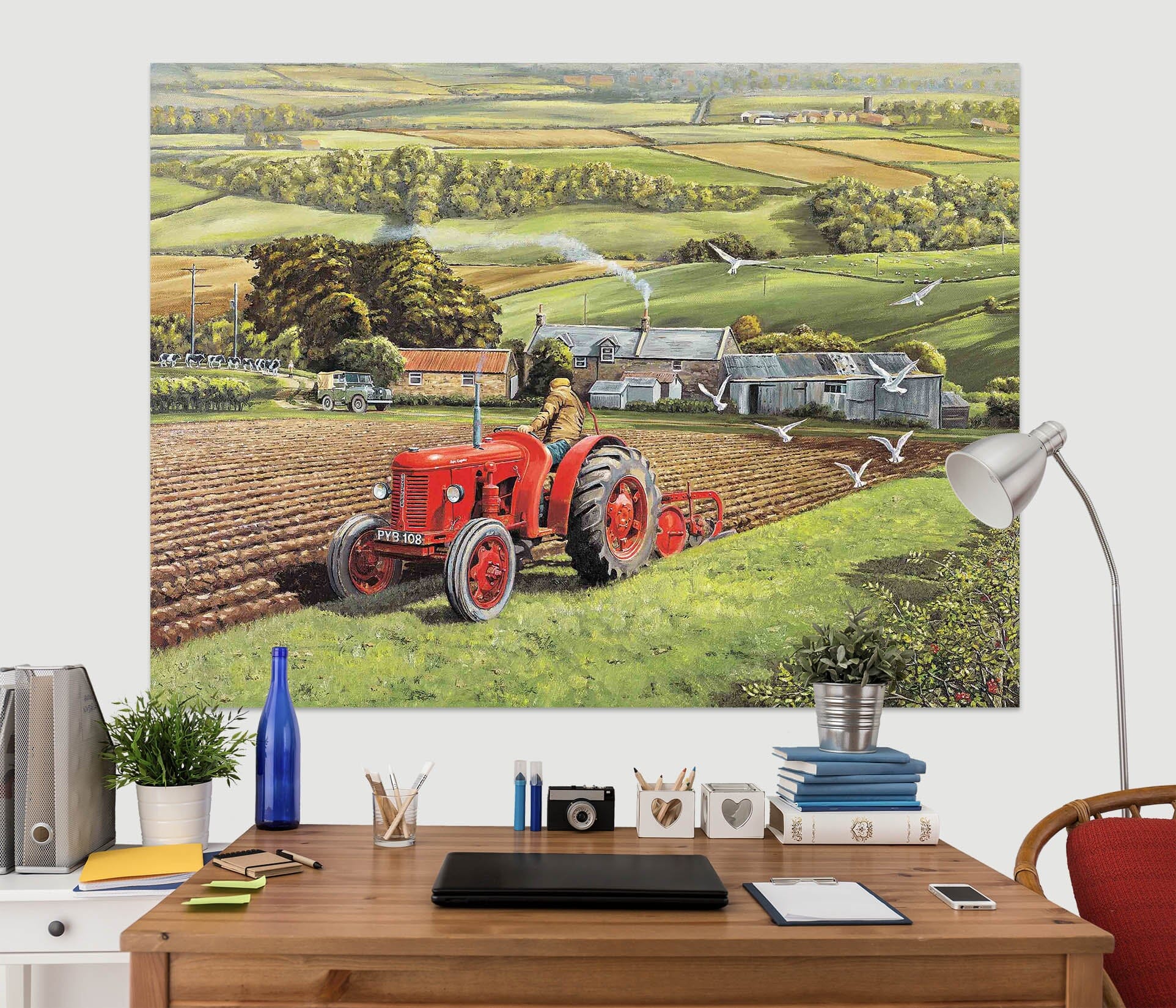 3D Master At Work 048 Trevor Mitchell Wall Sticker Wallpaper AJ Wallpaper 2 