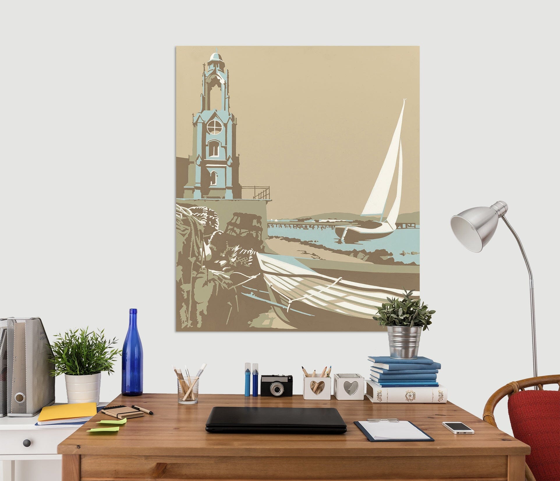 3D Swanage Tower 073 Steve Read Wall Sticker Wallpaper AJ Wallpaper 2 