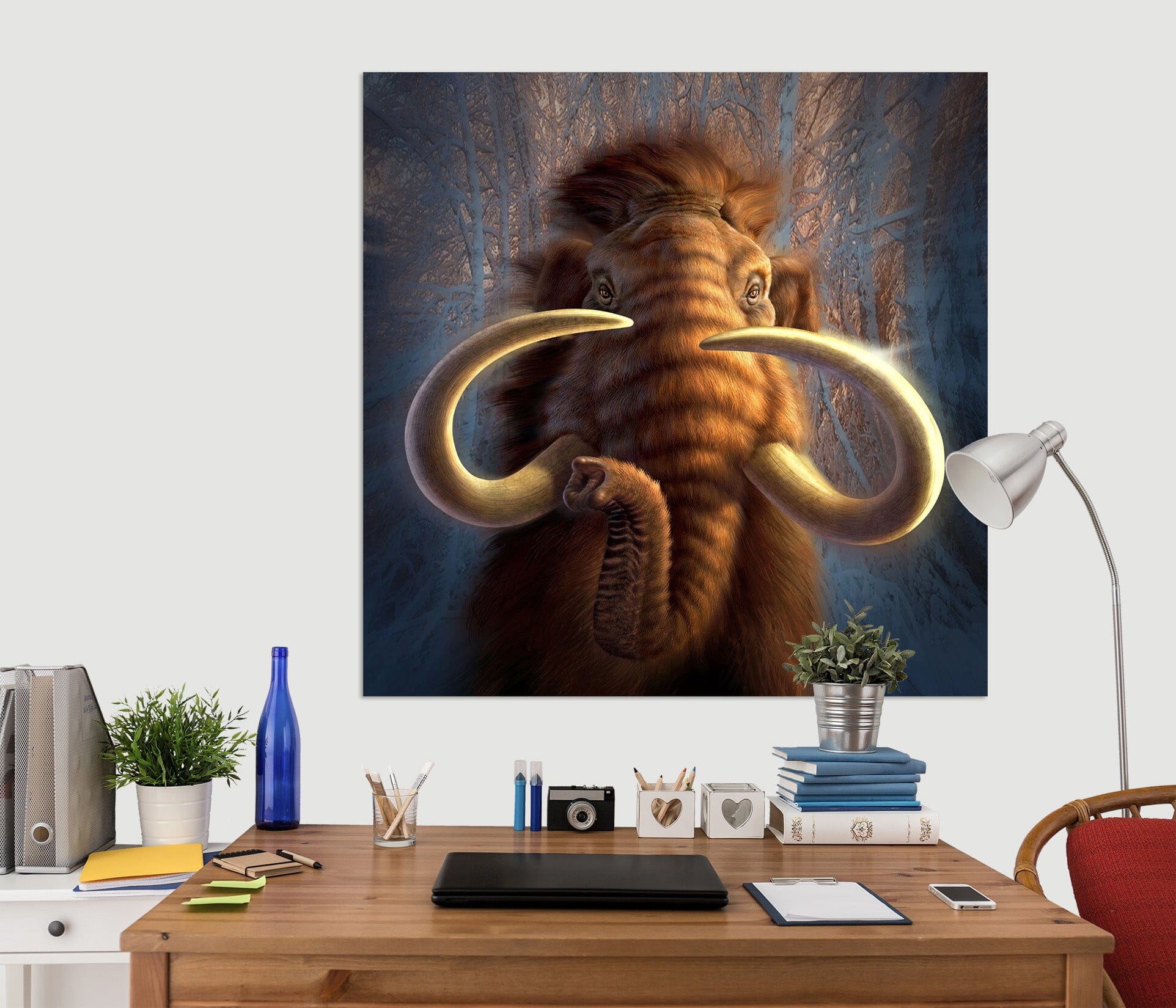 3D Ivory 022 Jerry LoFaro Wall Sticker Wallpaper AJ Wallpaper 2 