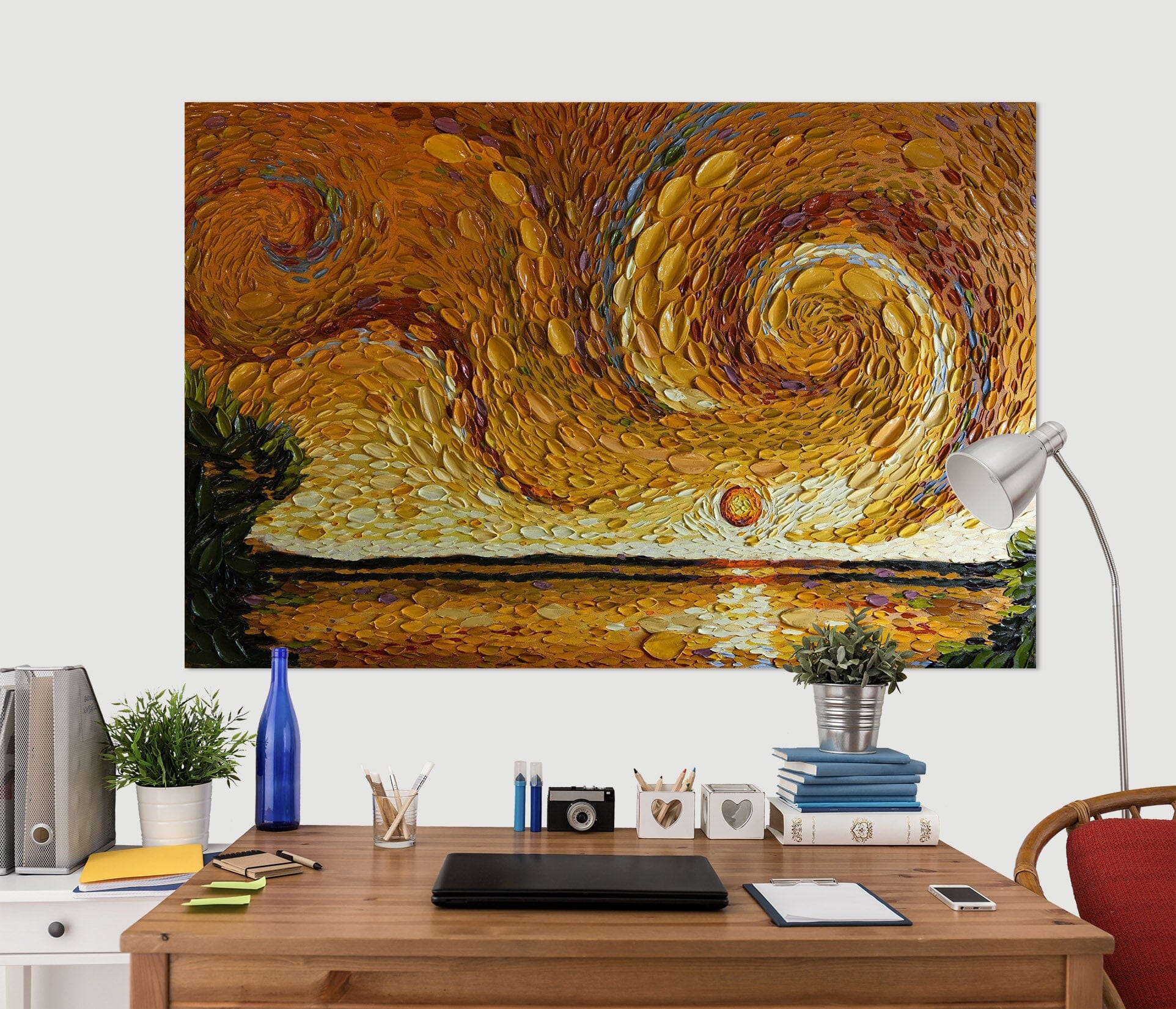 3D Wave Shell 018 Dena Tollefson Wall Sticker Wallpaper AJ Wallpaper 2 