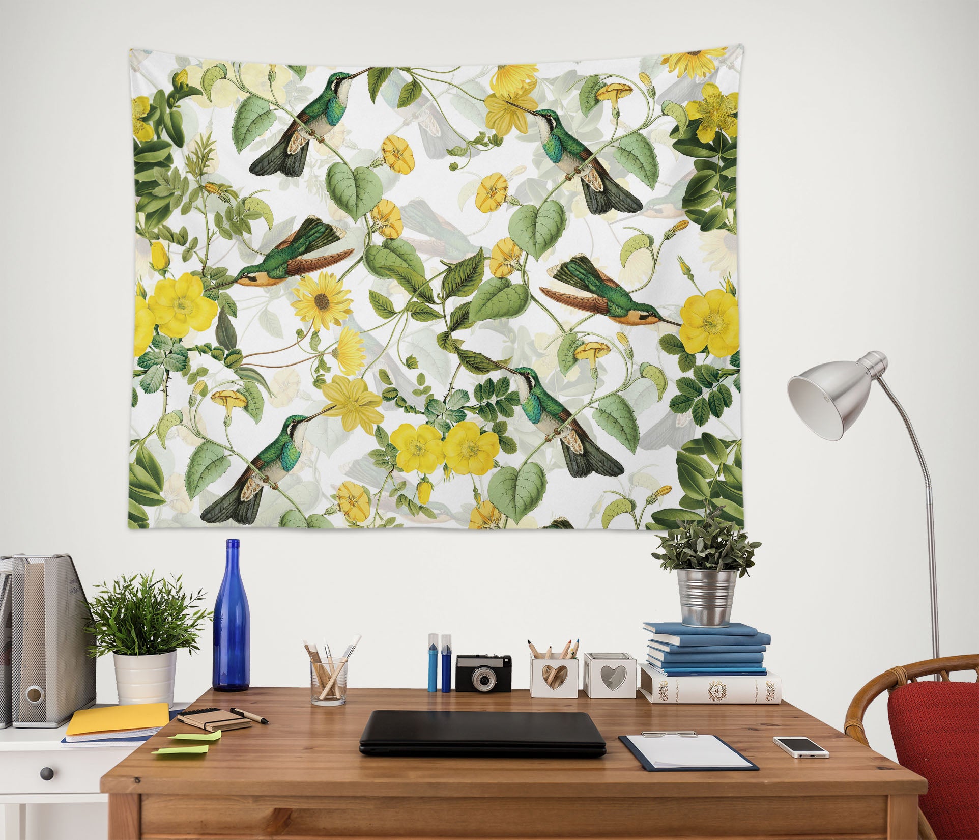 3D Yellow Daisy 5354 Uta Naumann Tapestry Hanging Cloth Hang