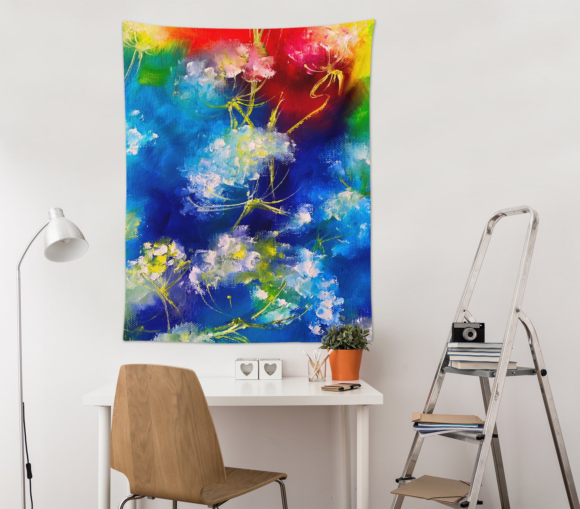 3D Art Flower 3712 Skromova Marina Tapestry Hanging Cloth Hang