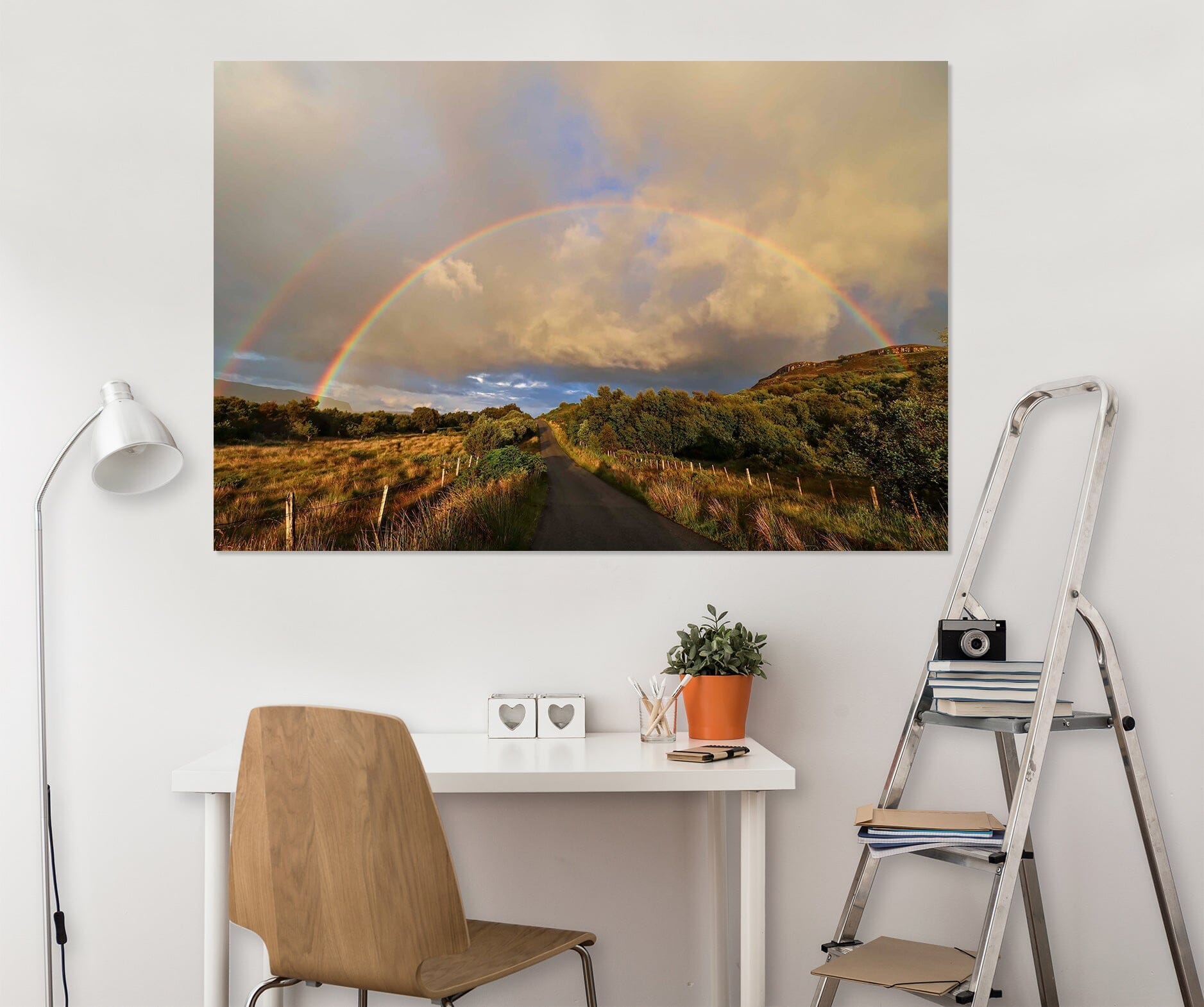 3D Rainbow Highway 119 Jerry LoFaro Wall Sticker Wallpaper AJ Wallpaper 2 