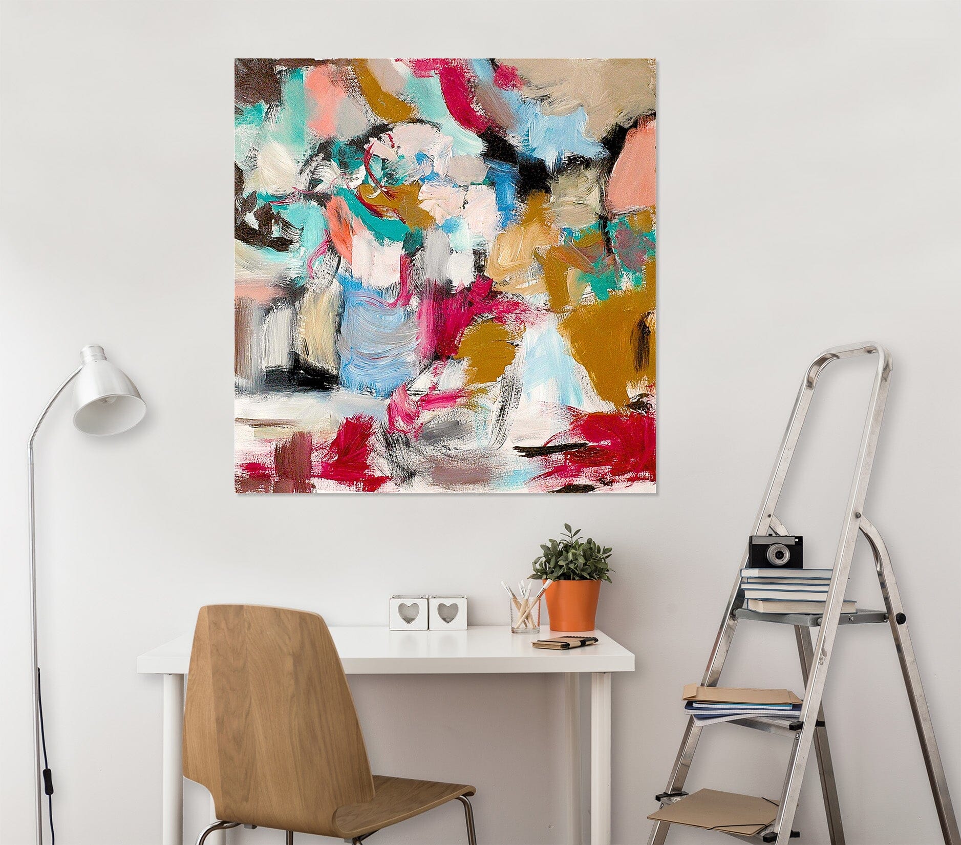 3D Color Graffiti 023 Allan P. Friedlander Wall Sticker Wallpaper AJ Wallpaper 2 