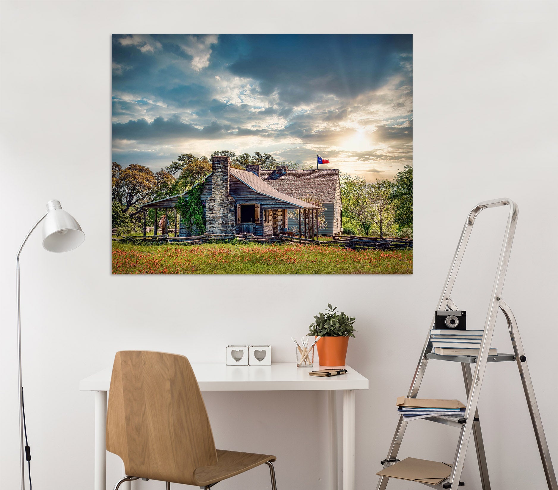 3D Grass House 4052 Beth Sheridan Wall Sticker