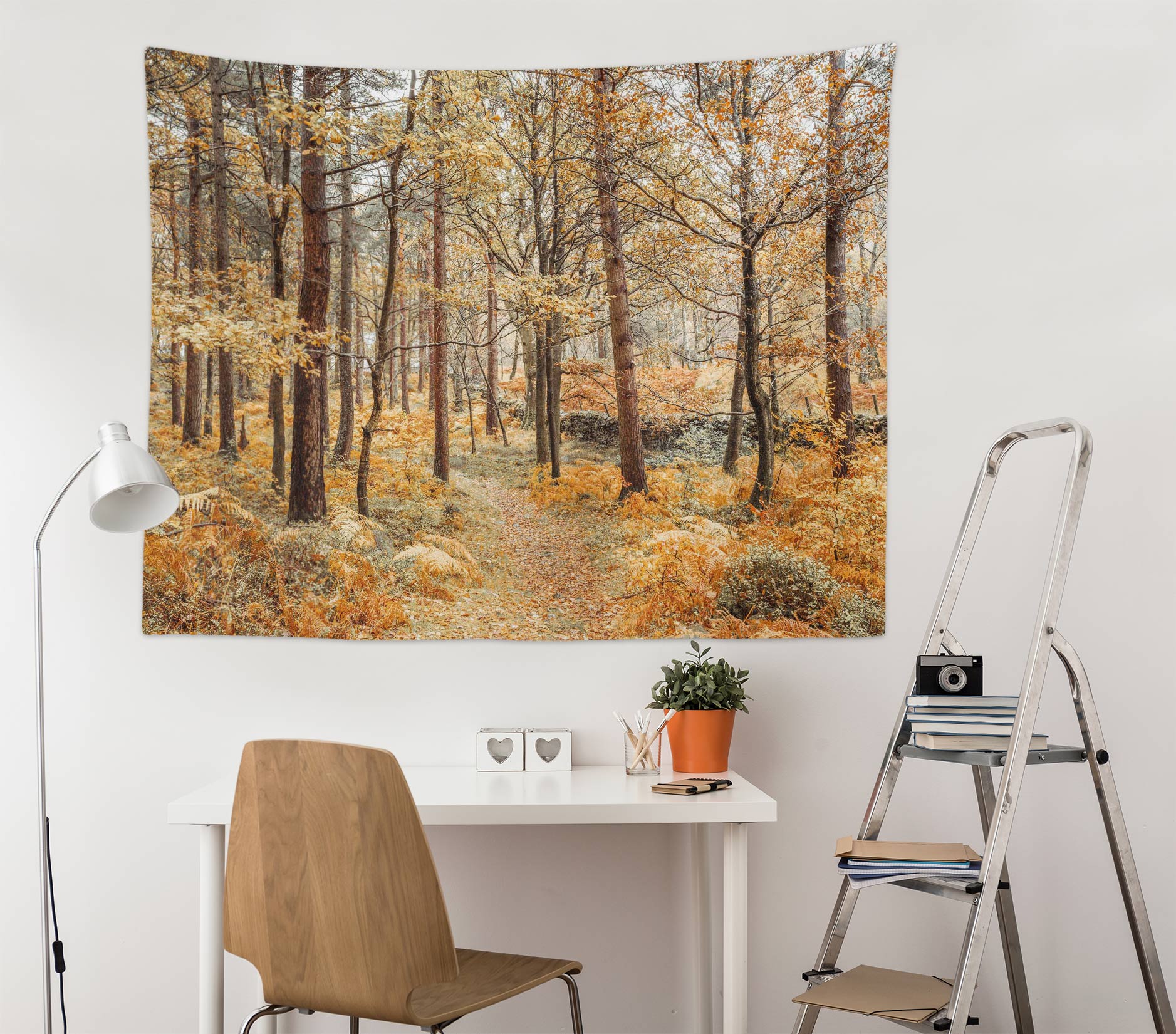 3D Autumn Forest 116143 Assaf Frank Tapestry Hanging Cloth Hang