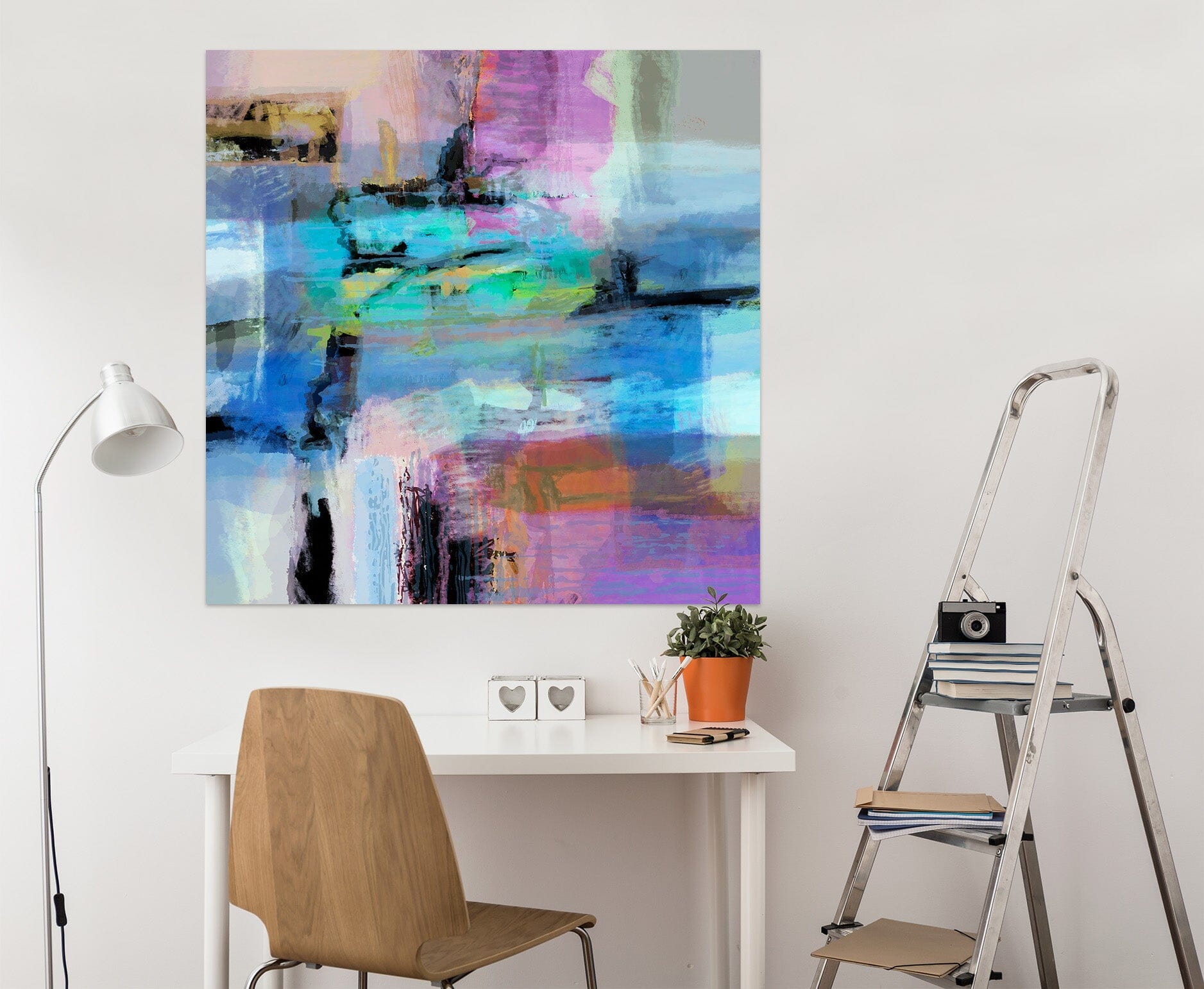 3D Color Graffiti 015 Michael Tienhaara Wall Sticker Wallpaper AJ Wallpaper 2 