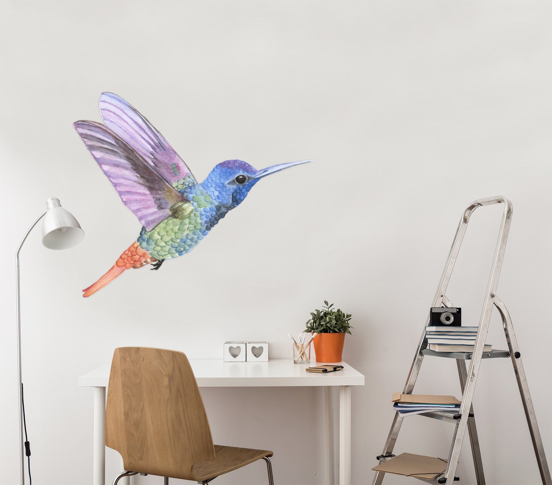 3D Multicolored Birds 181 Animals Wall Stickers Wallpaper AJ Wallpaper 