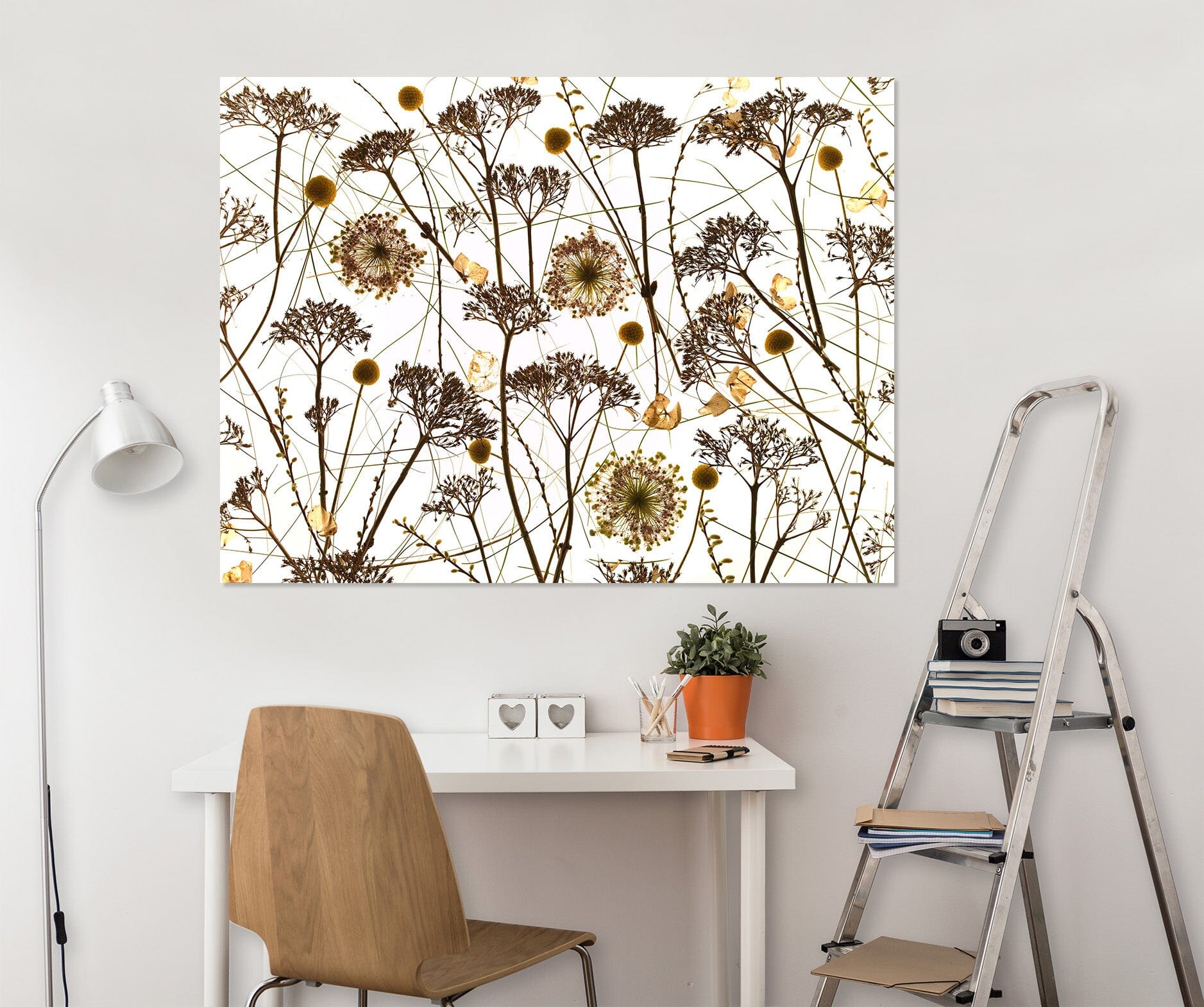 3D Dead Flower 015 Assaf Frank Wall Sticker Wallpaper AJ Wallpaper 2 