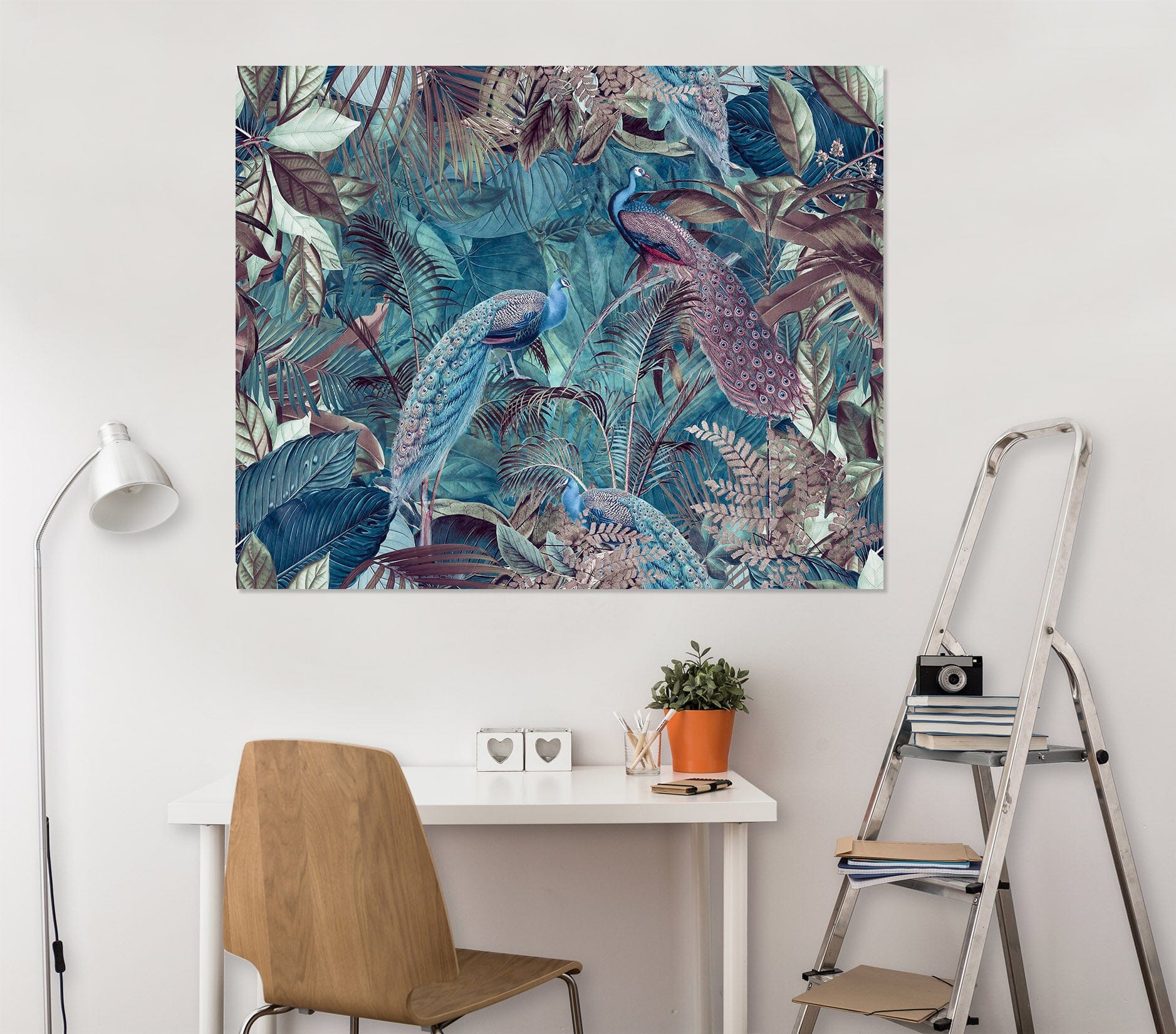 3D Forest Peacock 110 Andrea haase Wall Sticker Wallpaper AJ Wallpaper 2 