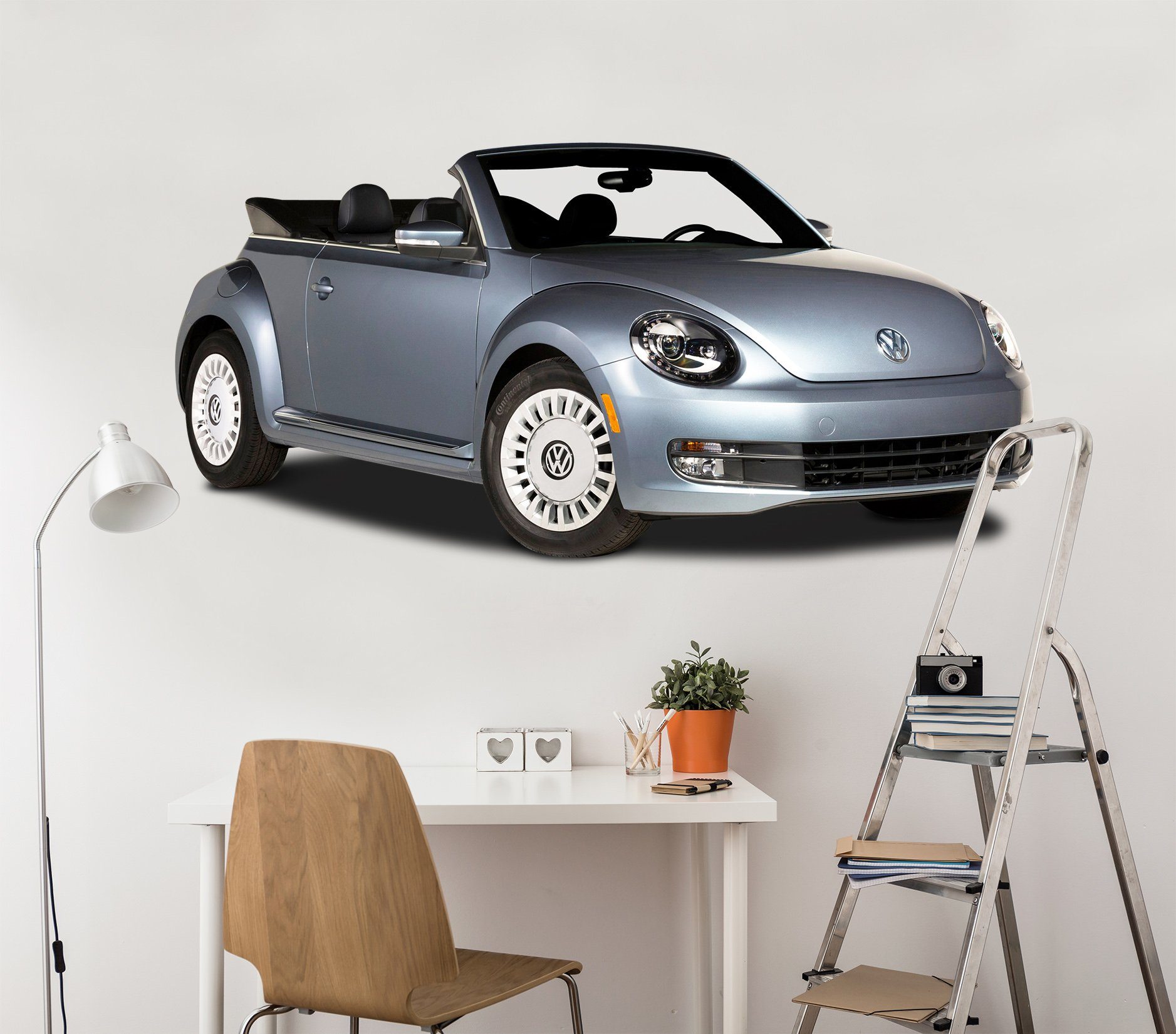 3D Volks Wagon Bettles 0267 Vehicles Wallpaper AJ Wallpaper 
