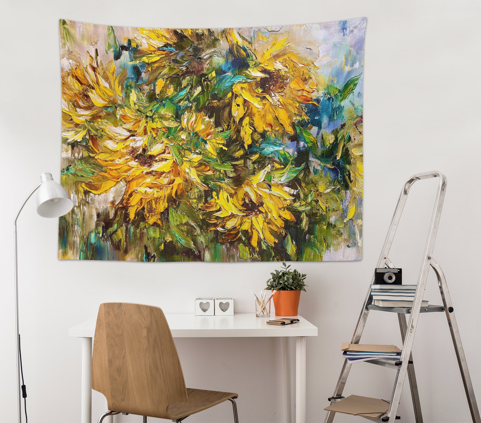 3D Yellow Flower 3772 Skromova Marina Tapestry Hanging Cloth Hang