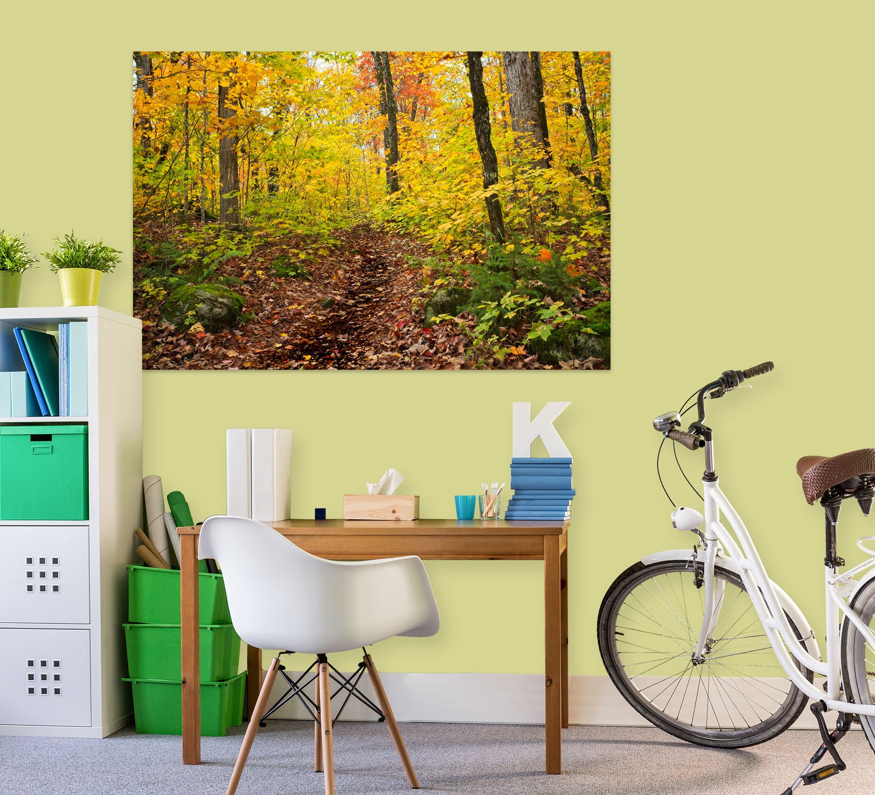 3D Jungle Path 61175 Kathy Barefield Wall Sticker