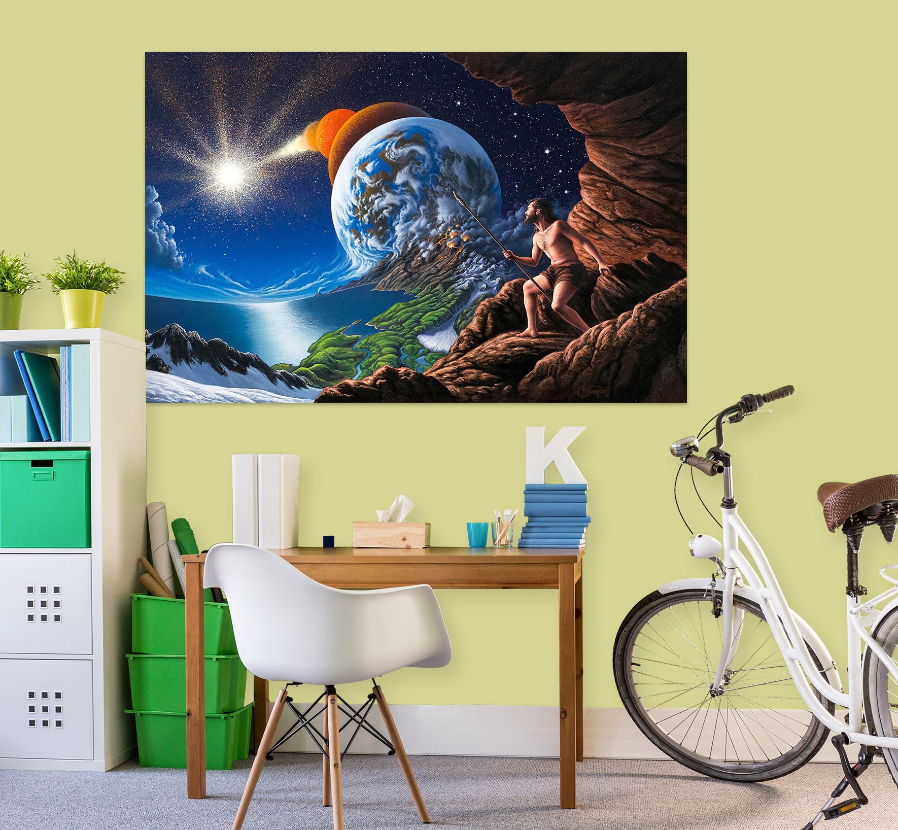 3D Planet Earth 85169 Jerry LoFaro Wall Sticker