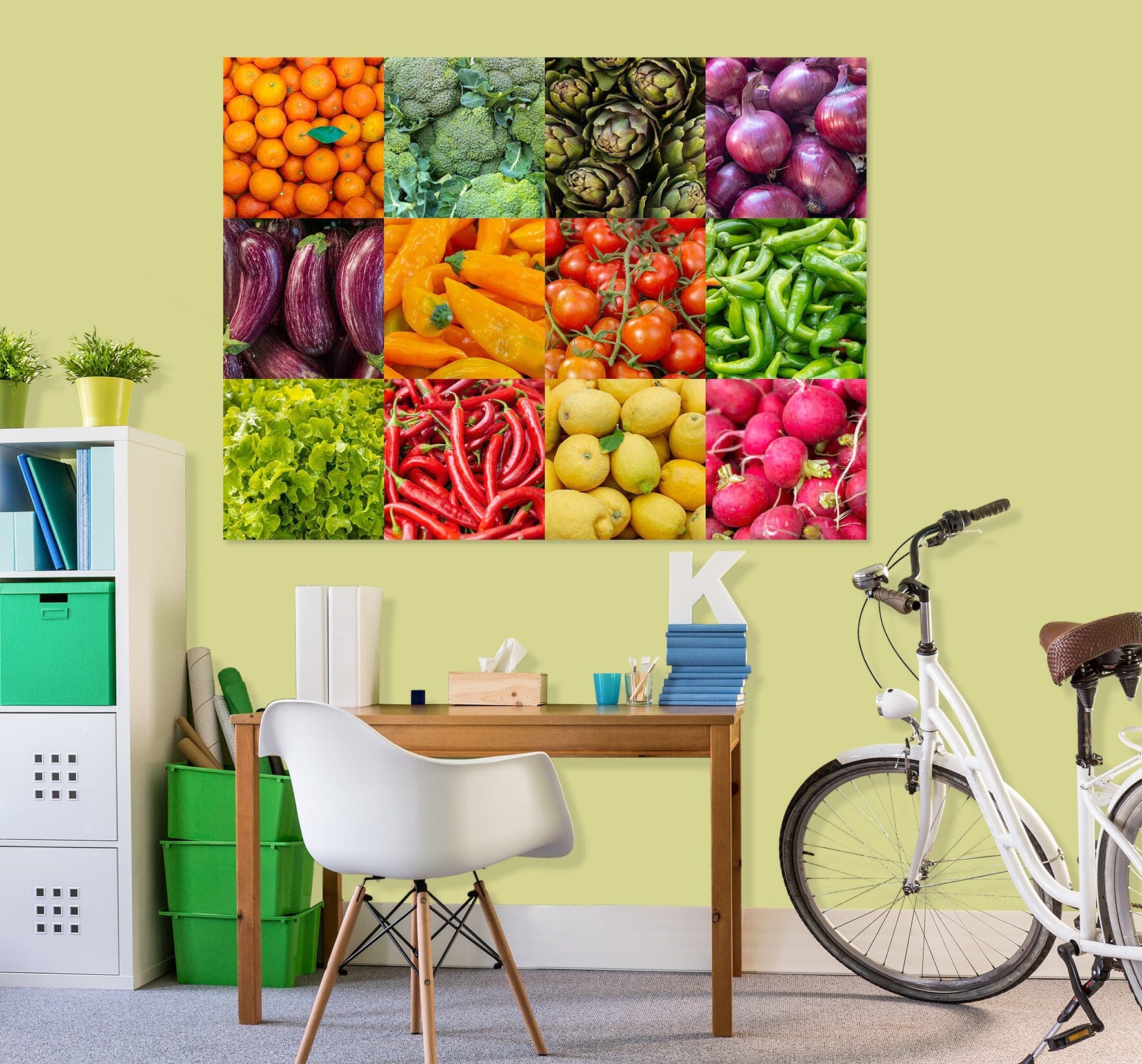 3D Fresh Fruits And Vegetables 033 Assaf Frank Wall Sticker Wallpaper AJ Wallpaper 2 