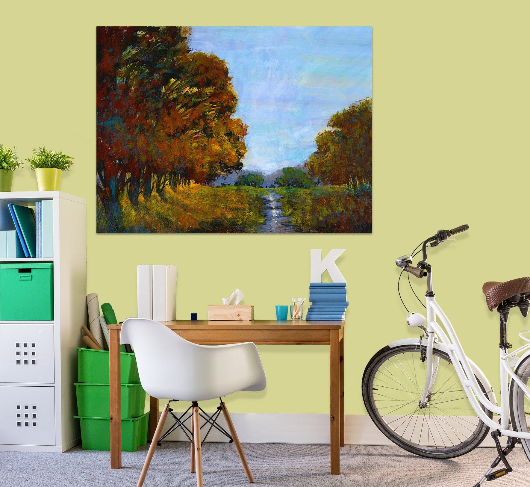 3D Forest Stream 013 Michael Tienhaara Wall Sticker Wallpaper AJ Wallpaper 2 
