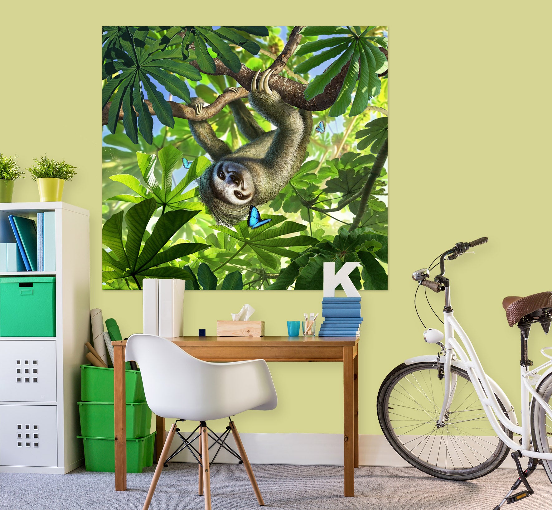 3D Sloth 85181 Jerry LoFaro Wall Sticker