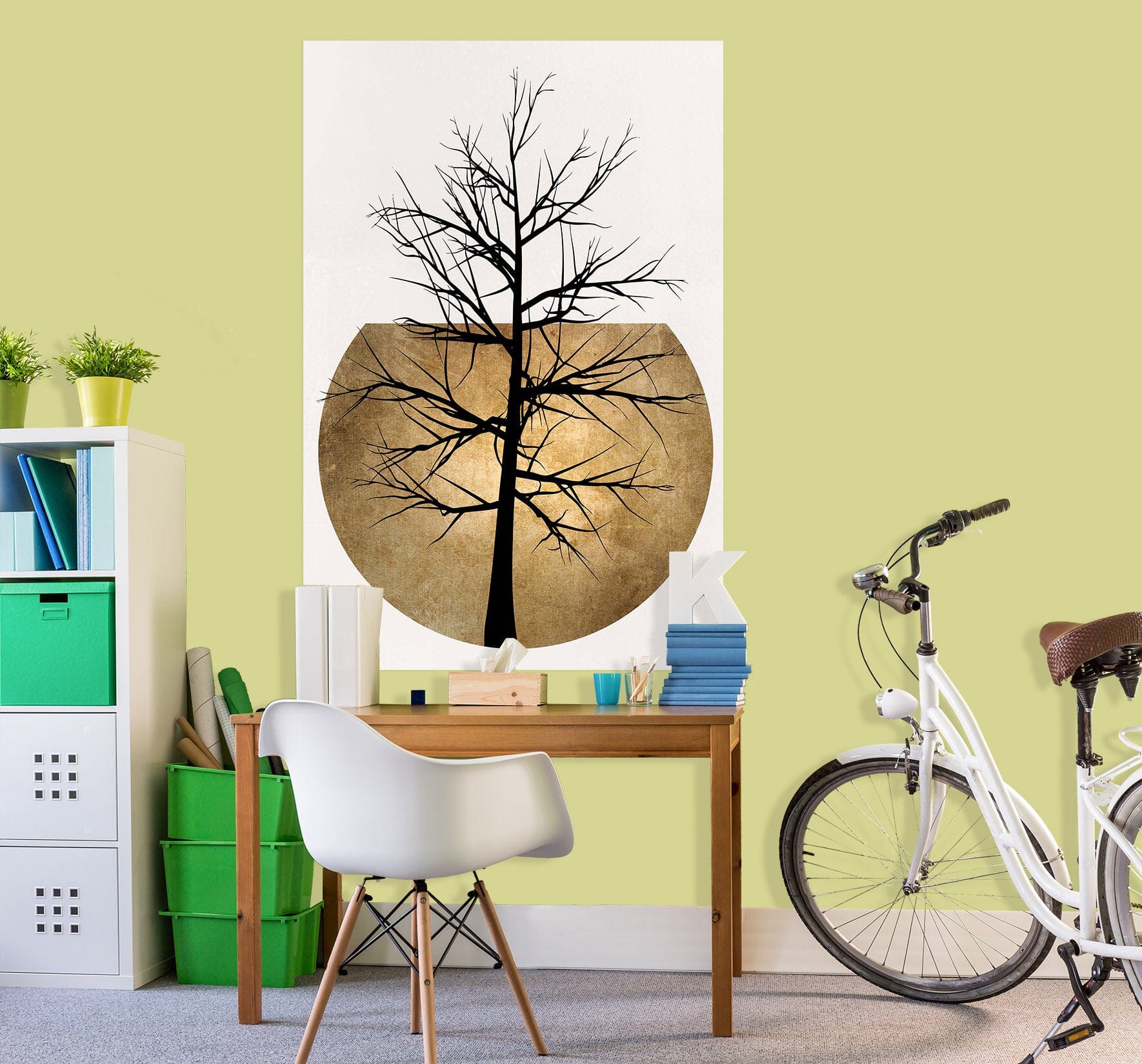 3D Dead Tree 155 Boris Draschoff Wall Sticker Wallpaper AJ Wallpaper 2 