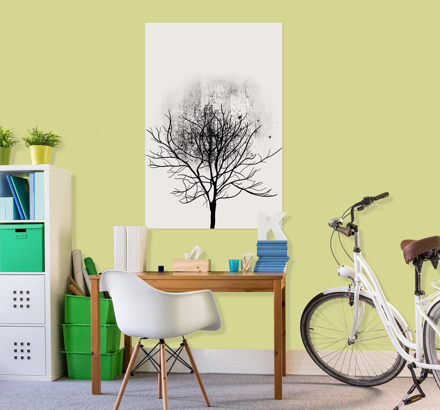 3D Dead Tree 033 Boris Draschoff Wall Sticker Wallpaper AJ Wallpaper 2 