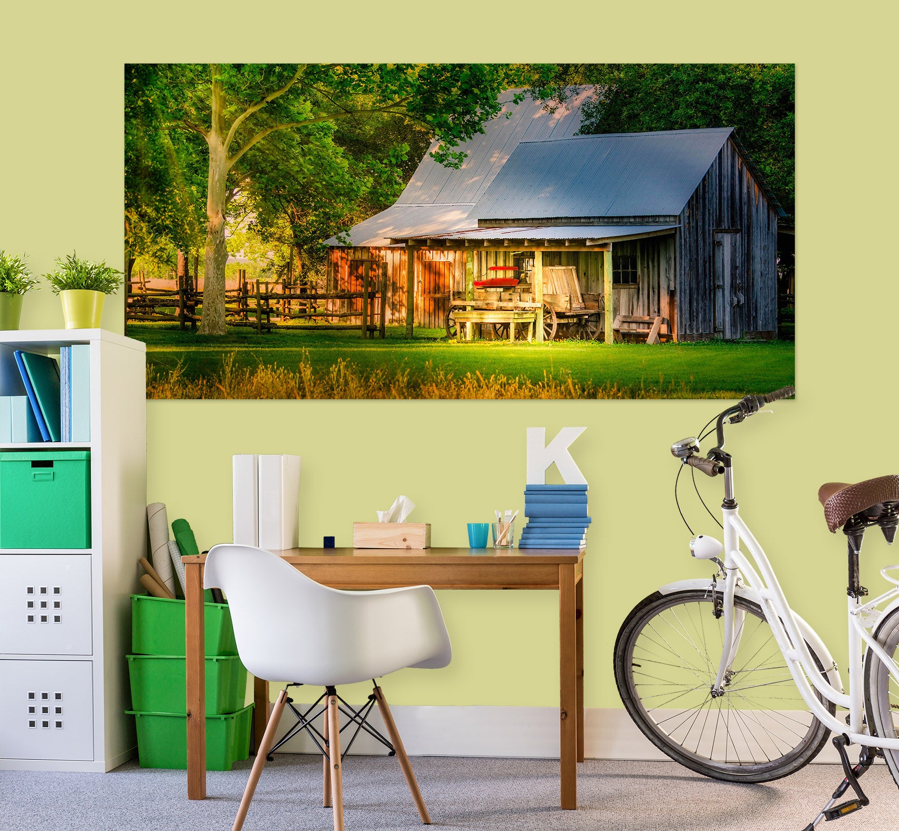 3D Lawn House 4035 Beth Sheridan Wall Sticker
