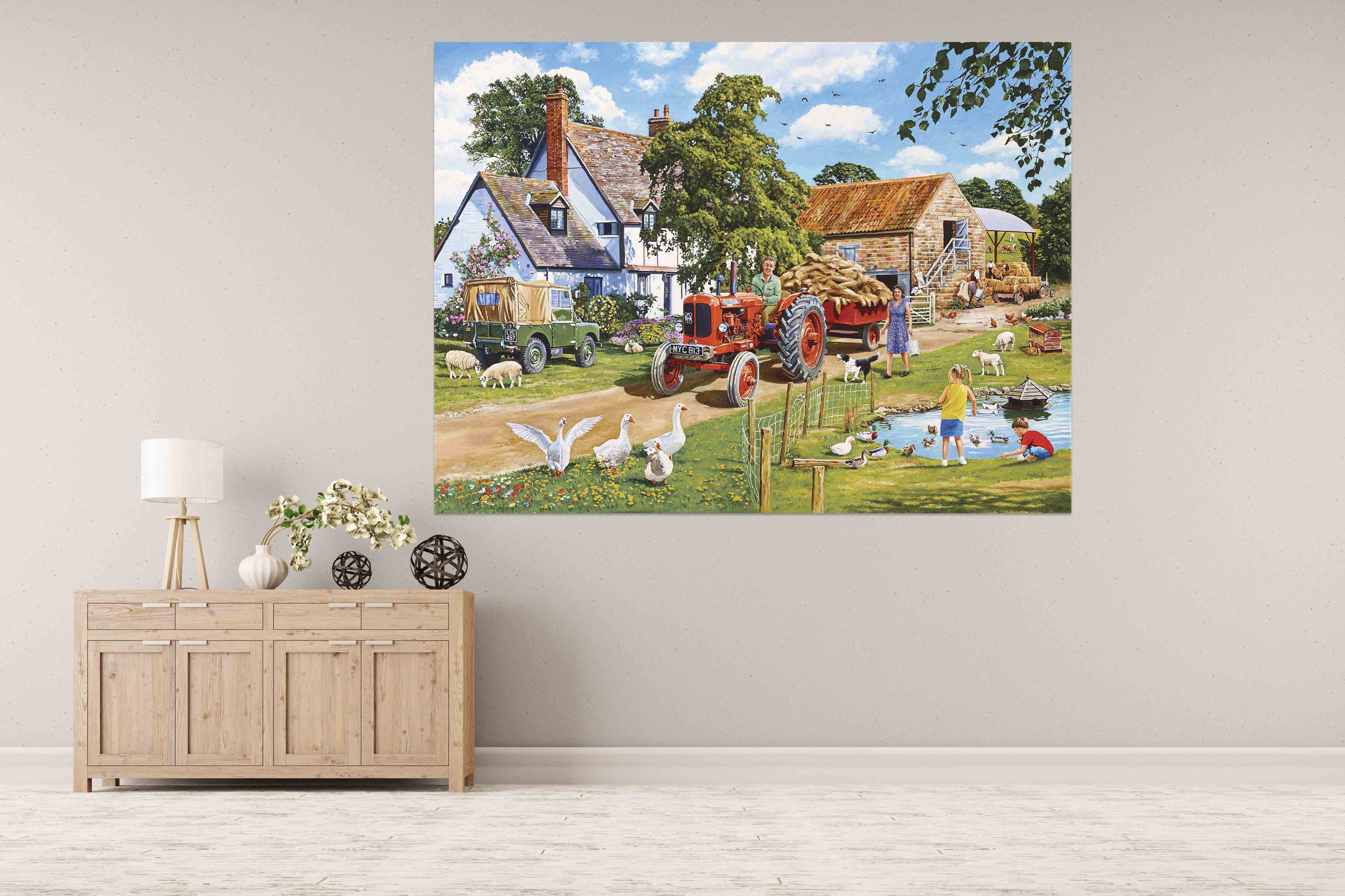 3D A Family Farm 003 Trevor Mitchell Wall Sticker Wallpaper AJ Wallpaper 2 