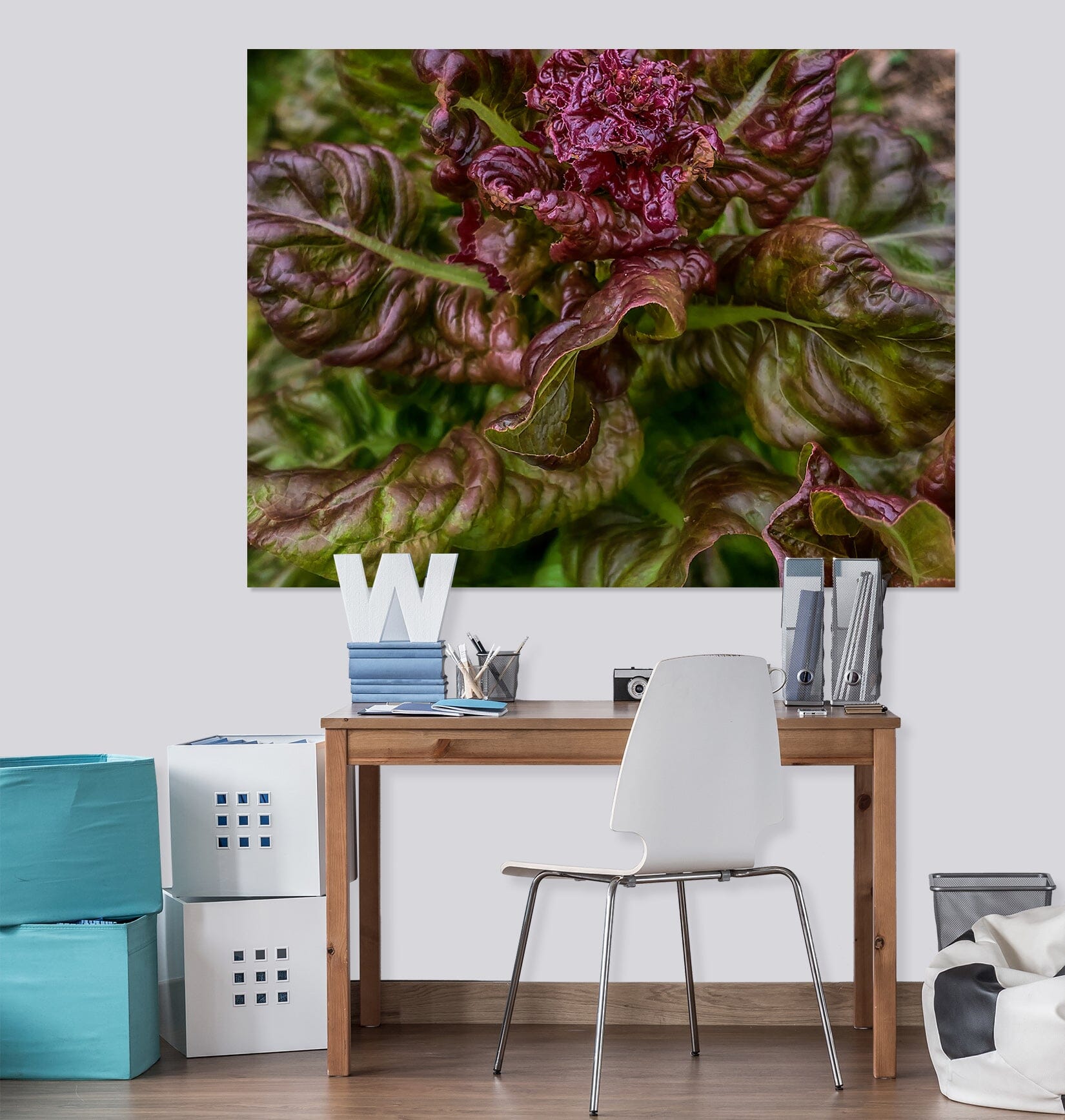 3D Purple Plant 112 Jerry LoFaro Wall Sticker Wallpaper AJ Wallpaper 2 