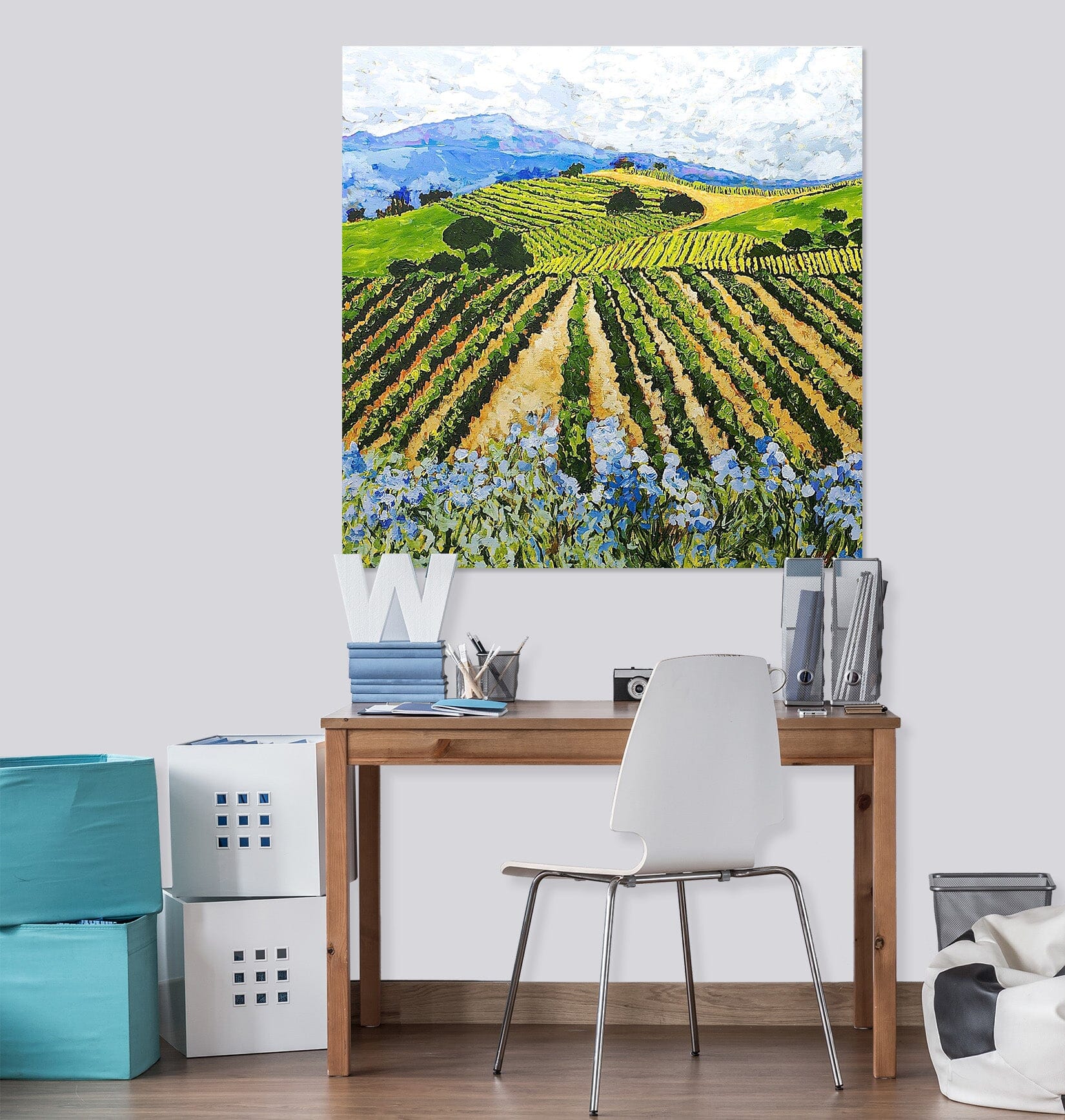 3D Planting Field 116 Allan P. Friedlander Wall Sticker Wallpaper AJ Wallpaper 2 