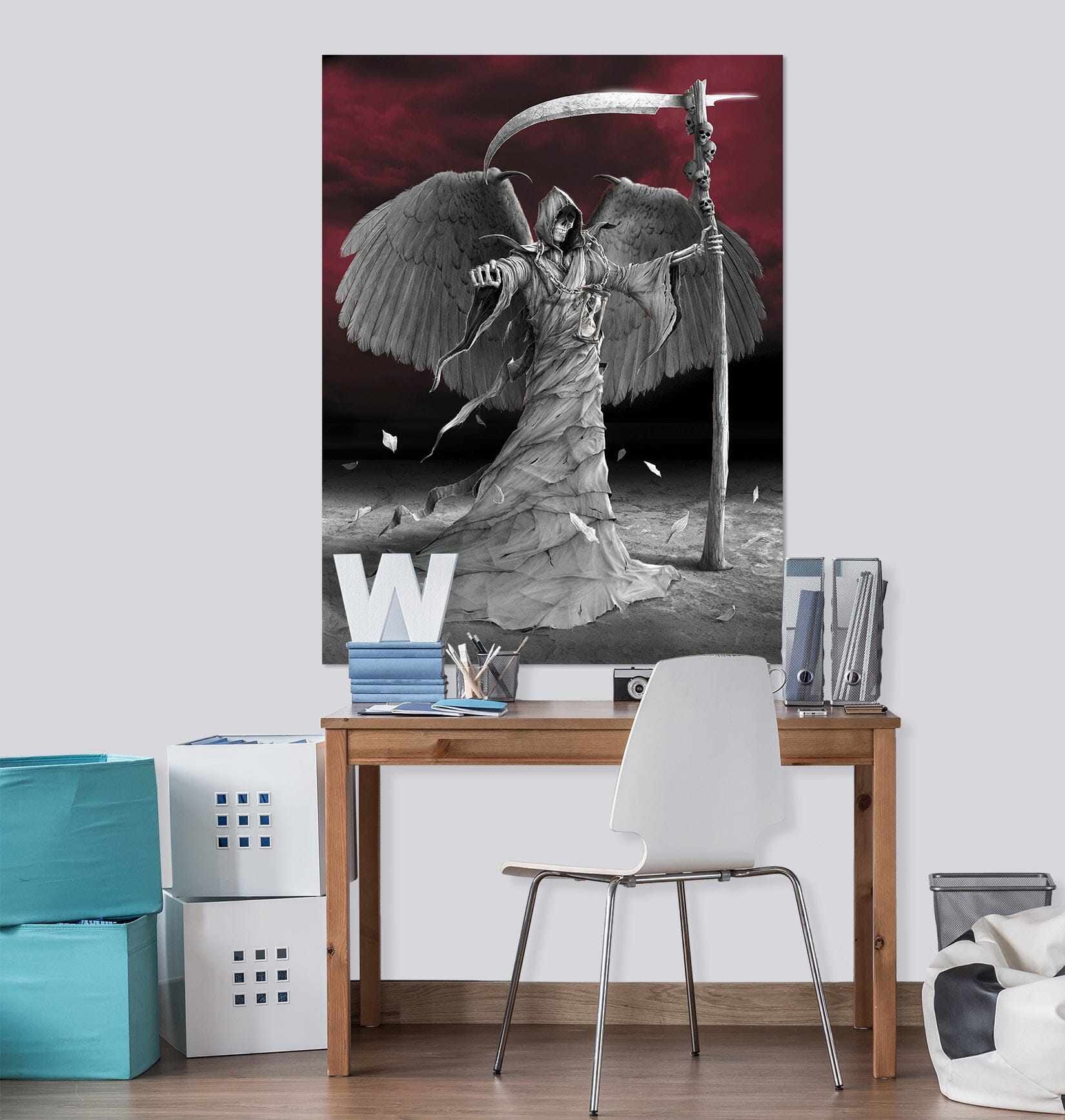 3D Time Is Up 083 Vincent Hie Wall Sticker Wallpaper AJ Wallpaper 2 
