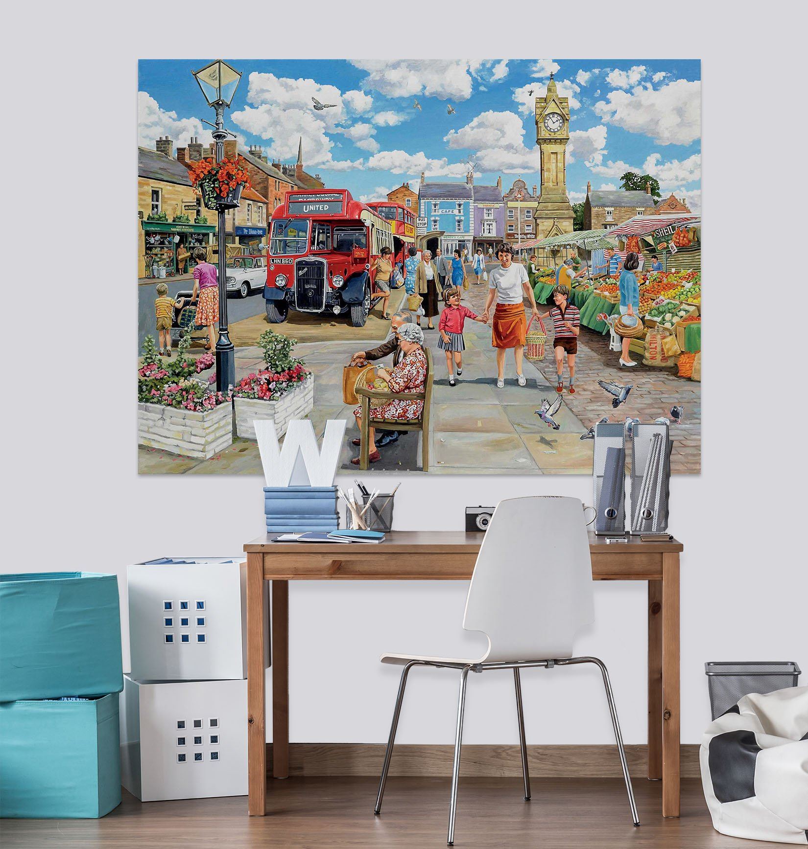 3D A Trip To The Shops 012 Trevor Mitchell Wall Sticker Wallpaper AJ Wallpaper 2 