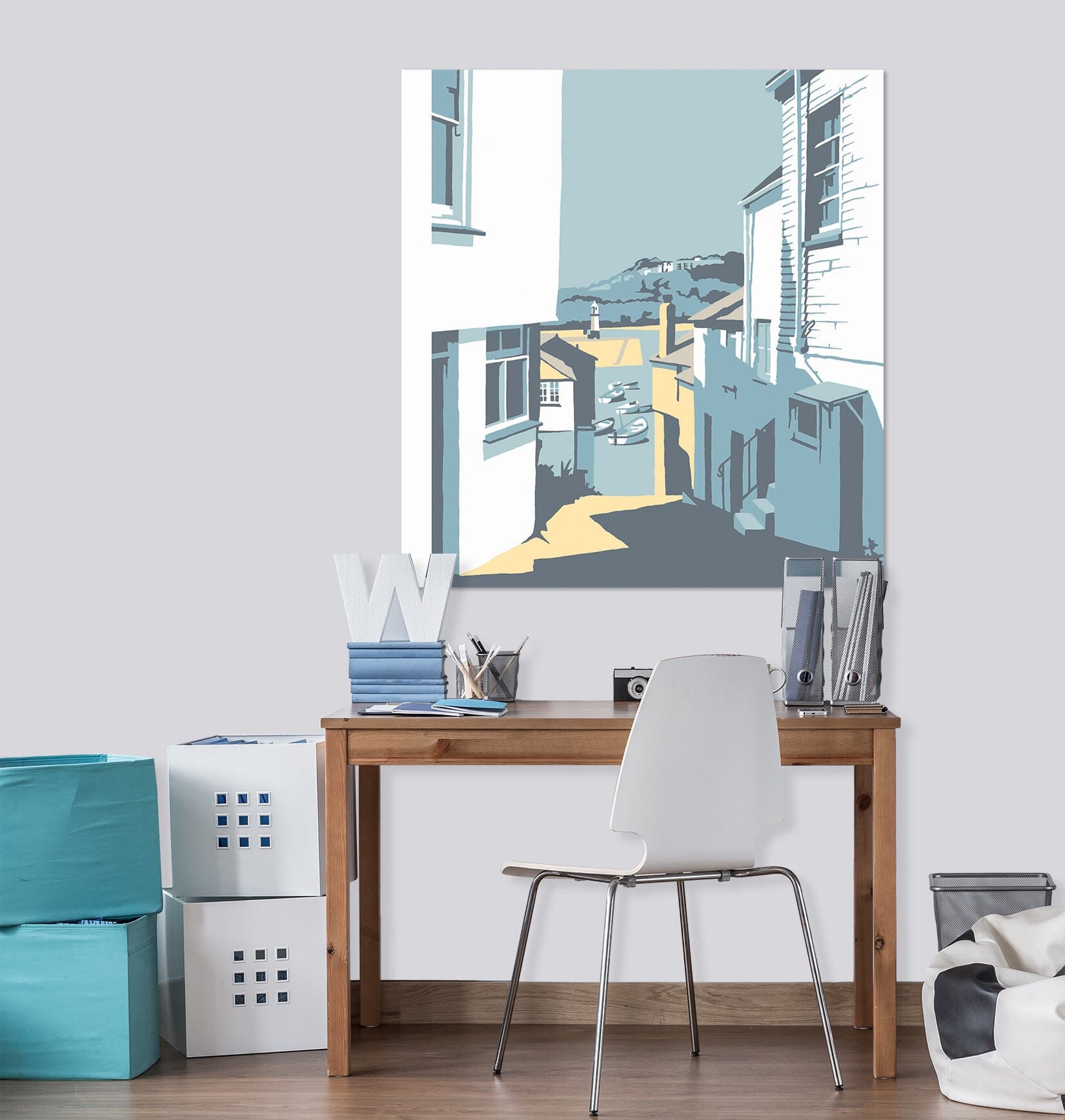 3D High Street 068 Steve Read Wall Sticker Wallpaper AJ Wallpaper 2 